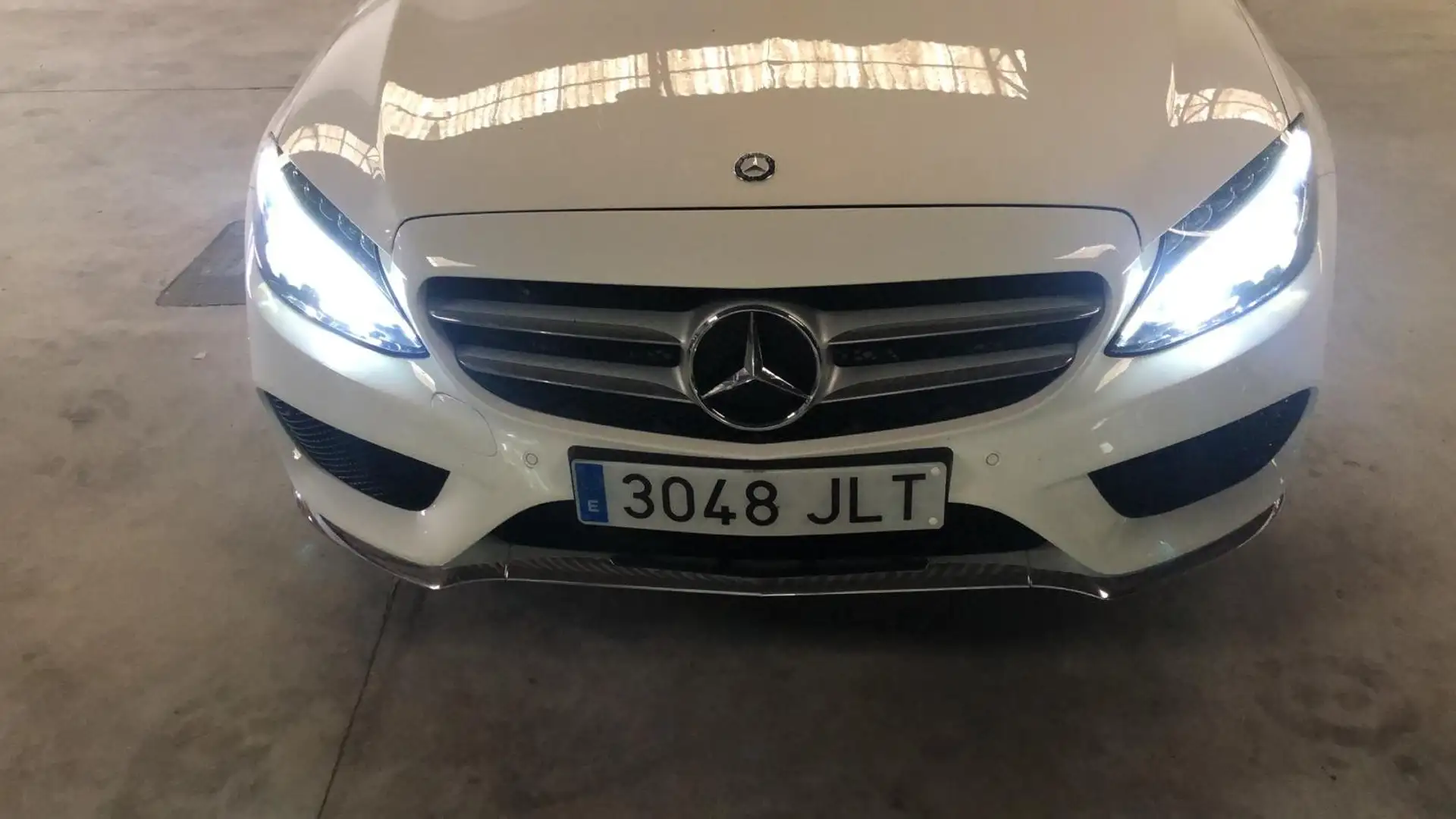 Mercedes-Benz C 220 220d Blanc - 2
