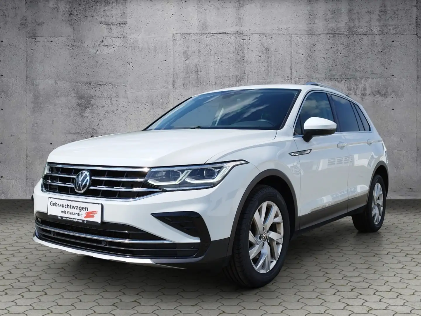 Volkswagen Tiguan Elegance 2.0 TDI DSG 4M BusinessPre. Allrad KLIMA Blanc - 2