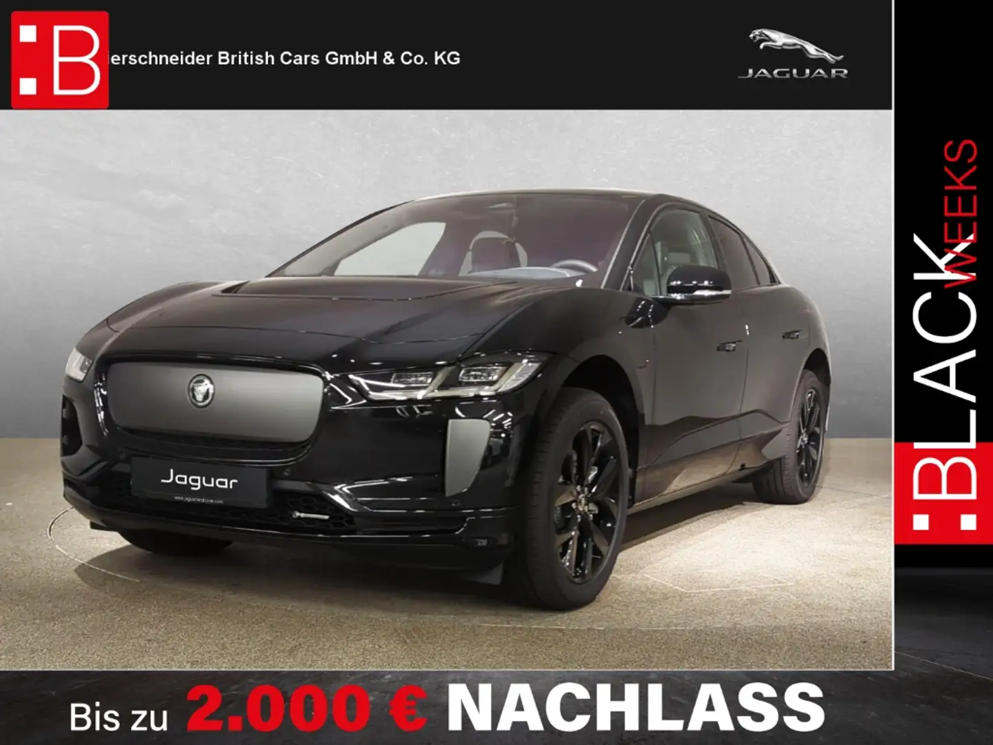 Jaguar I-Pace EV400 R-Dynamic SE ACC DAB PIVI PRO 20 Schwarz - 1