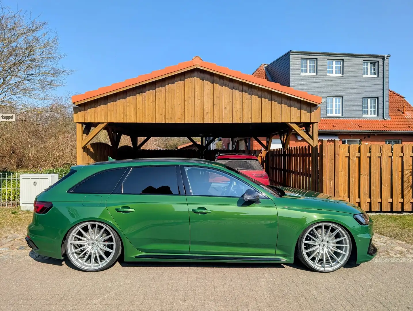 Audi RS4 2.9 TFSI quattro gepfeffert Grün - 1