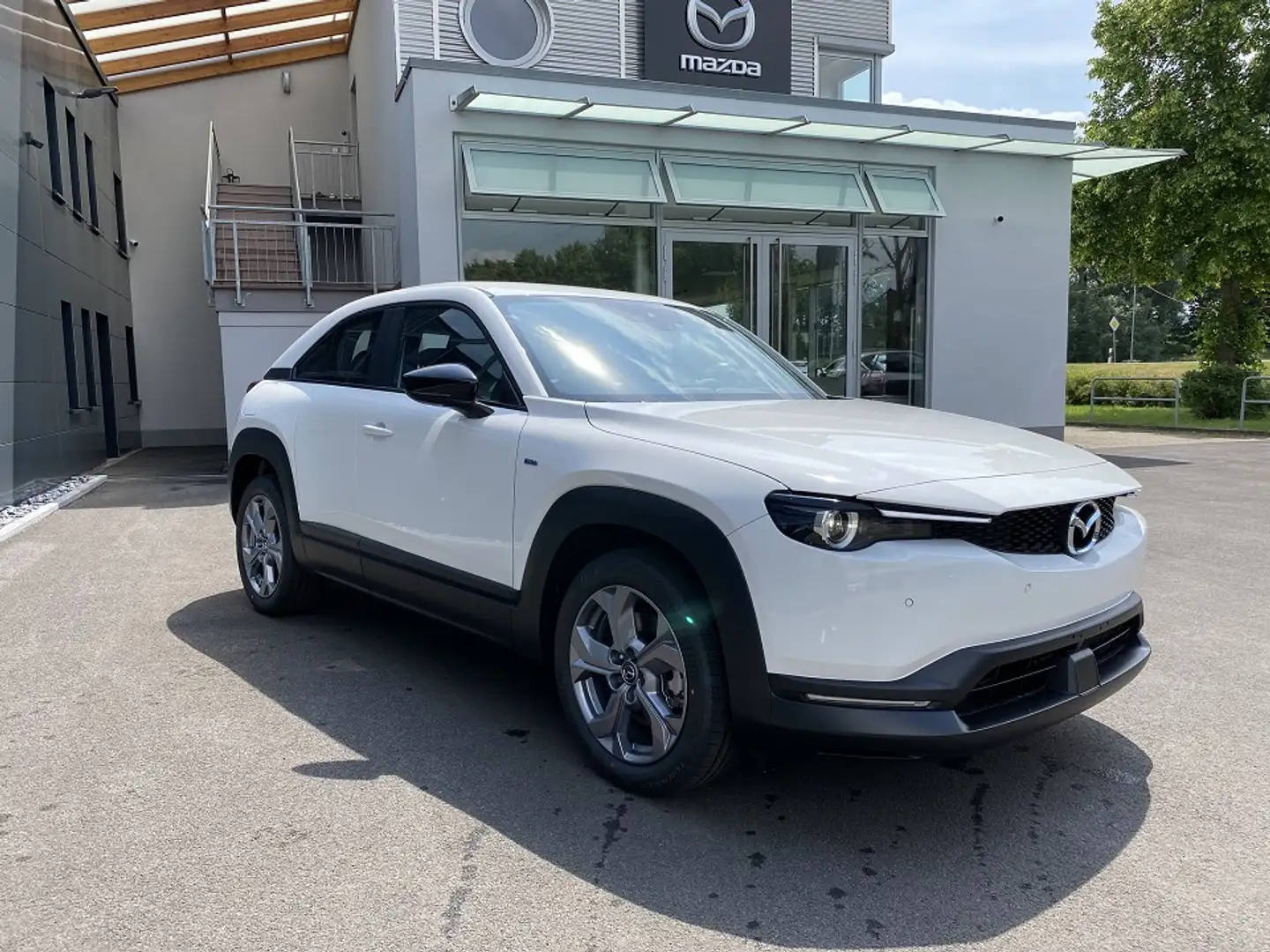 Mazda MX-30 EV,3 phasig ADVANTAGE,1 Hand. Blanc - 1
