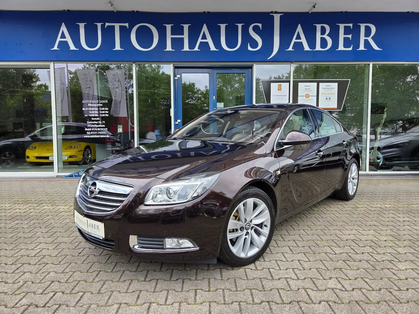Opel Insignia Innovation 8xALU LEDER BiXENON AHK Braun - 1