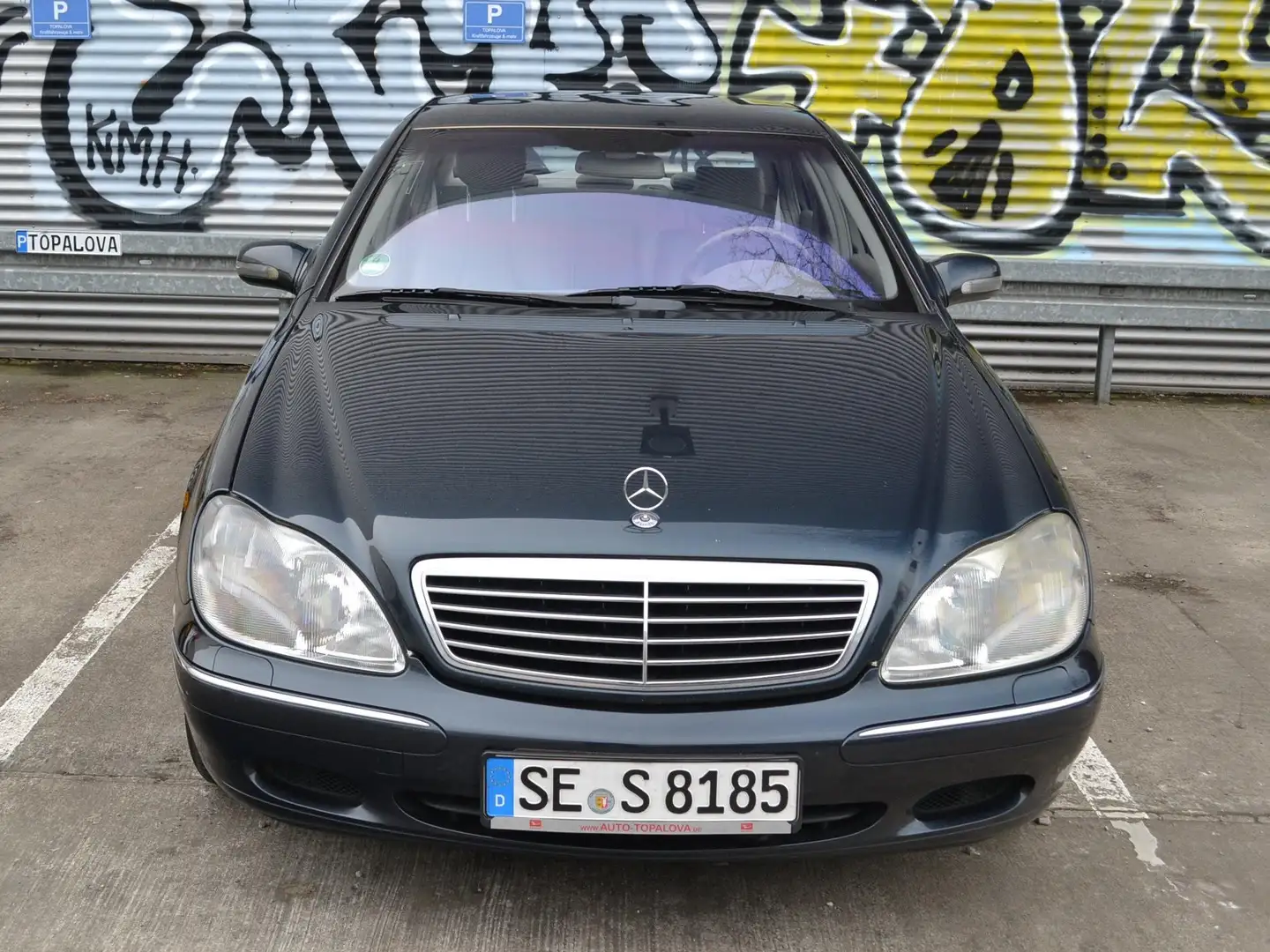 Mercedes-Benz S 430 Helles Leder Gute Ausstattung NAVI Rüfacam Schwarz - 2