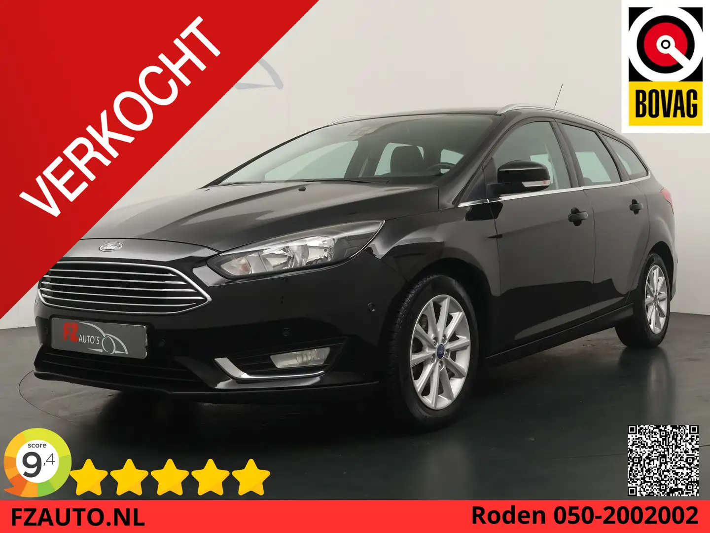 Ford Focus Wagon 1.0 Titanium Edition - Navigatie - Stoelverw Noir - 1