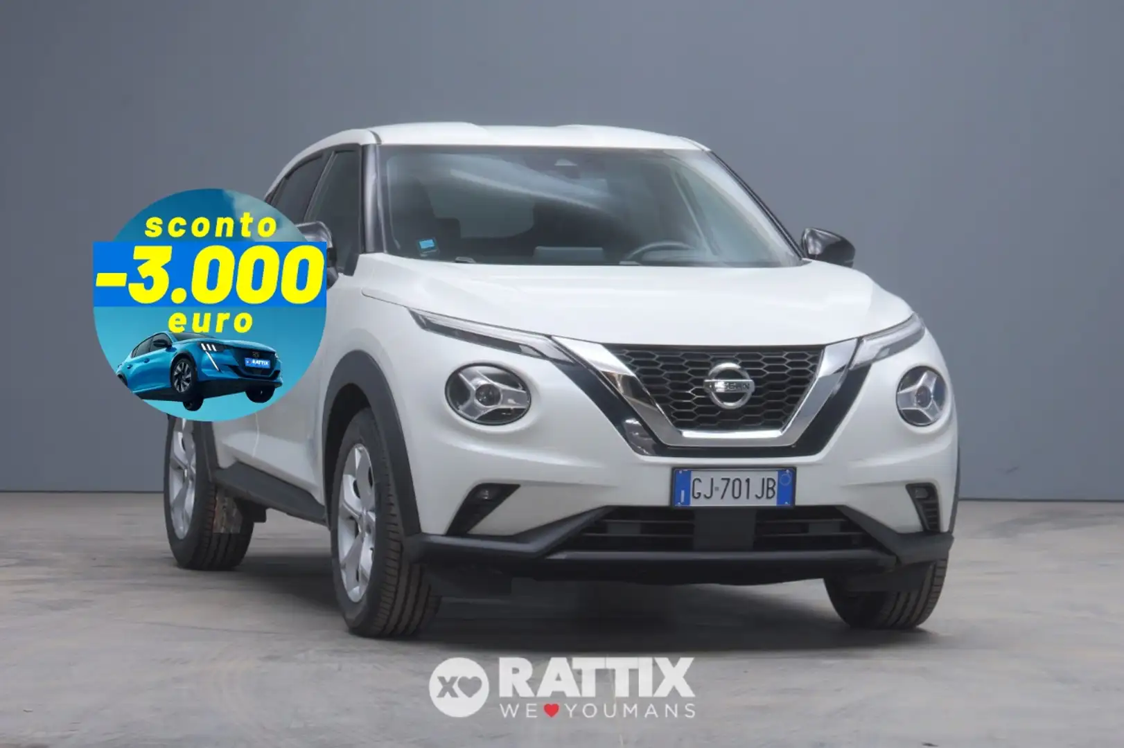 Nissan Juke 1.0 dig-t 114CV N-Connecta Blanco - 1