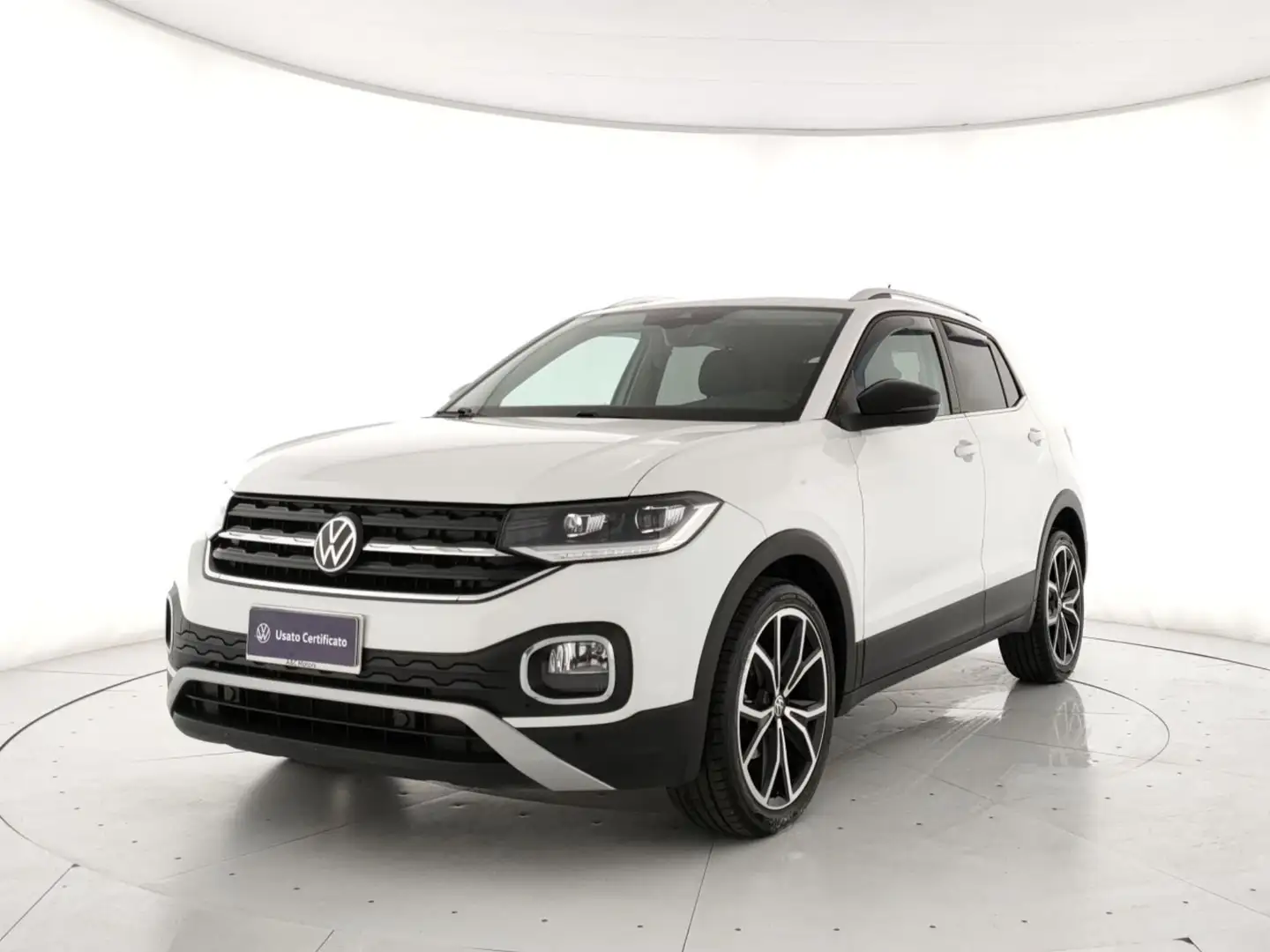 Volkswagen T-Cross 1.0 TSI 110 CV DSG Advanced Weiß - 1