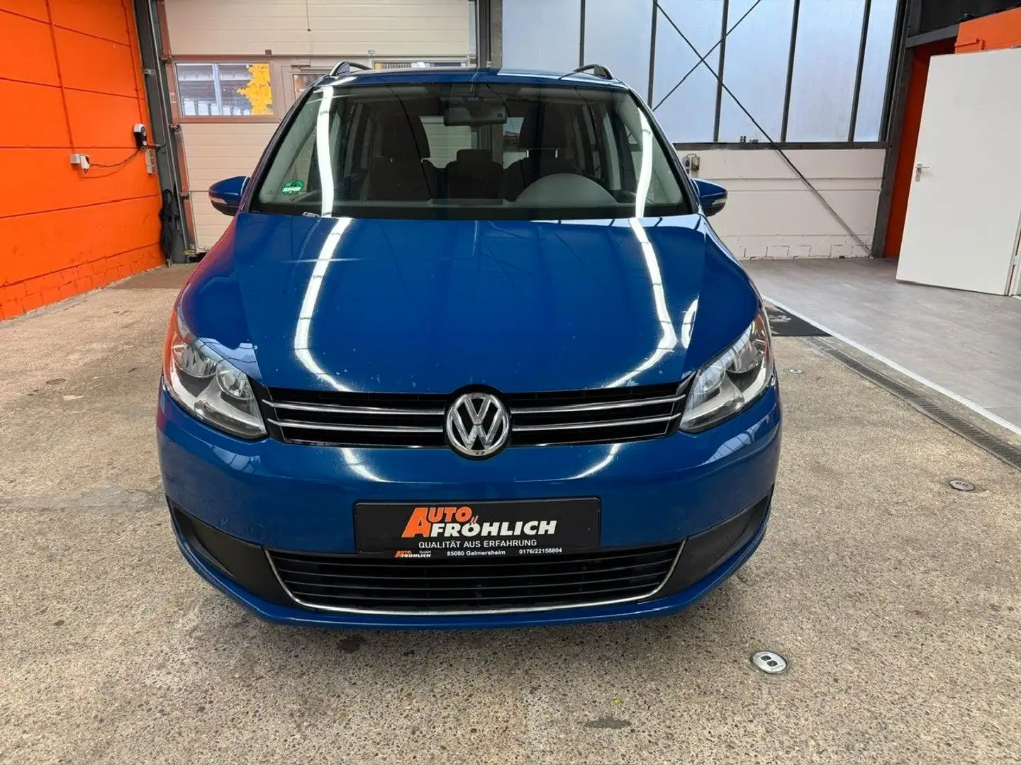 Volkswagen Touran 1.6 TDI DSG Comfortline Blau - 2