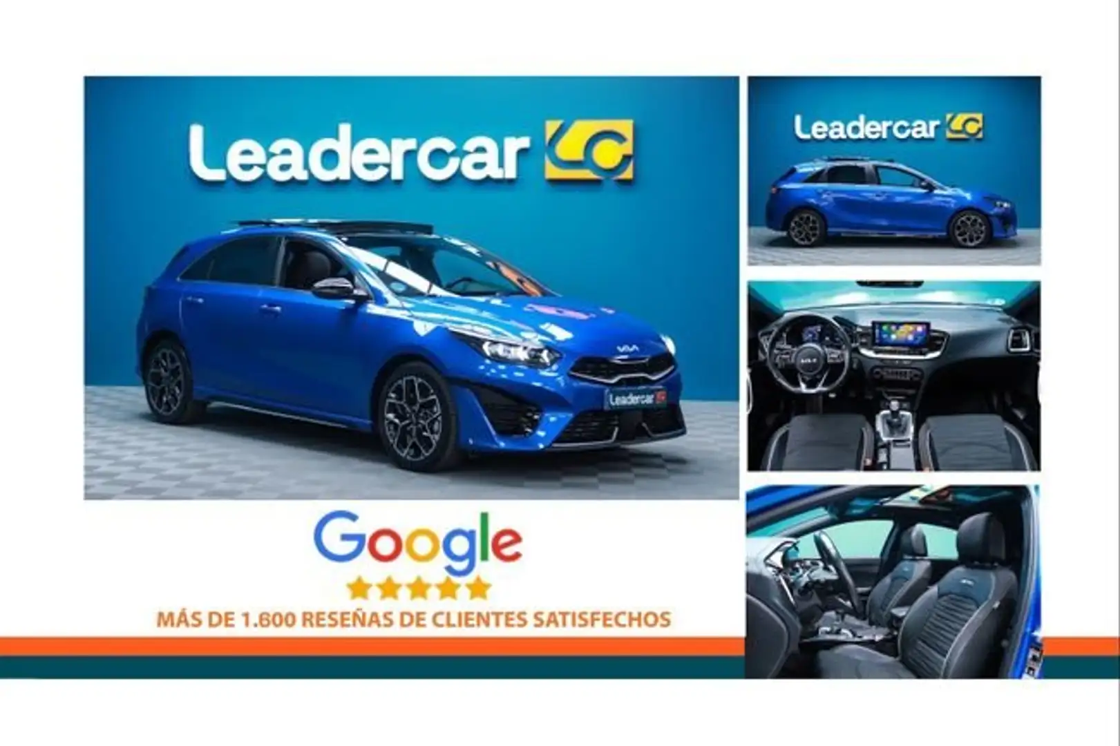 Kia 1.6 MHEV iMT 100kW (136CV) GT Line Azul - 2