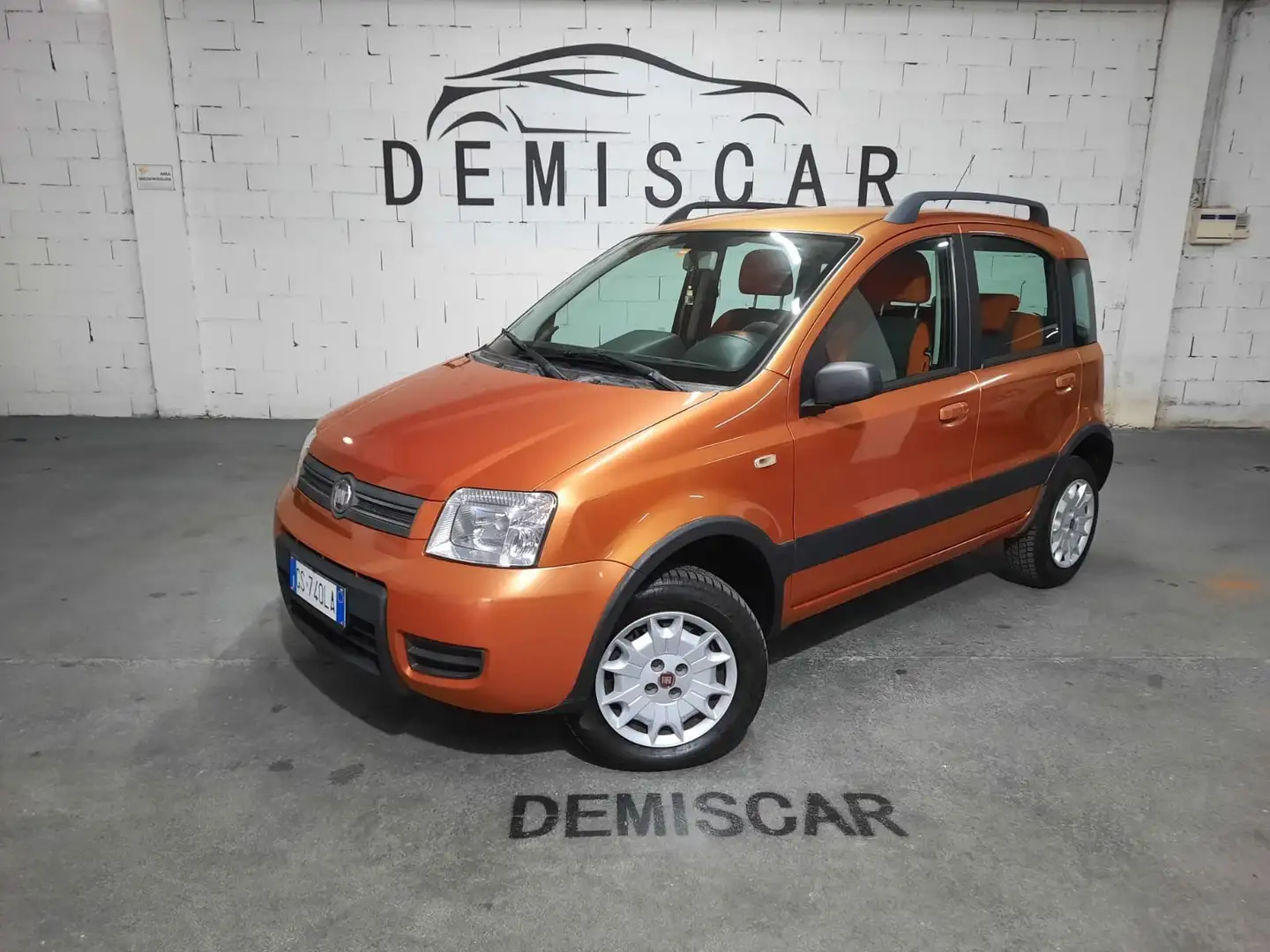 Fiat Panda Panda II 2009 1.2 Climbing 4x4 Arancione - 1