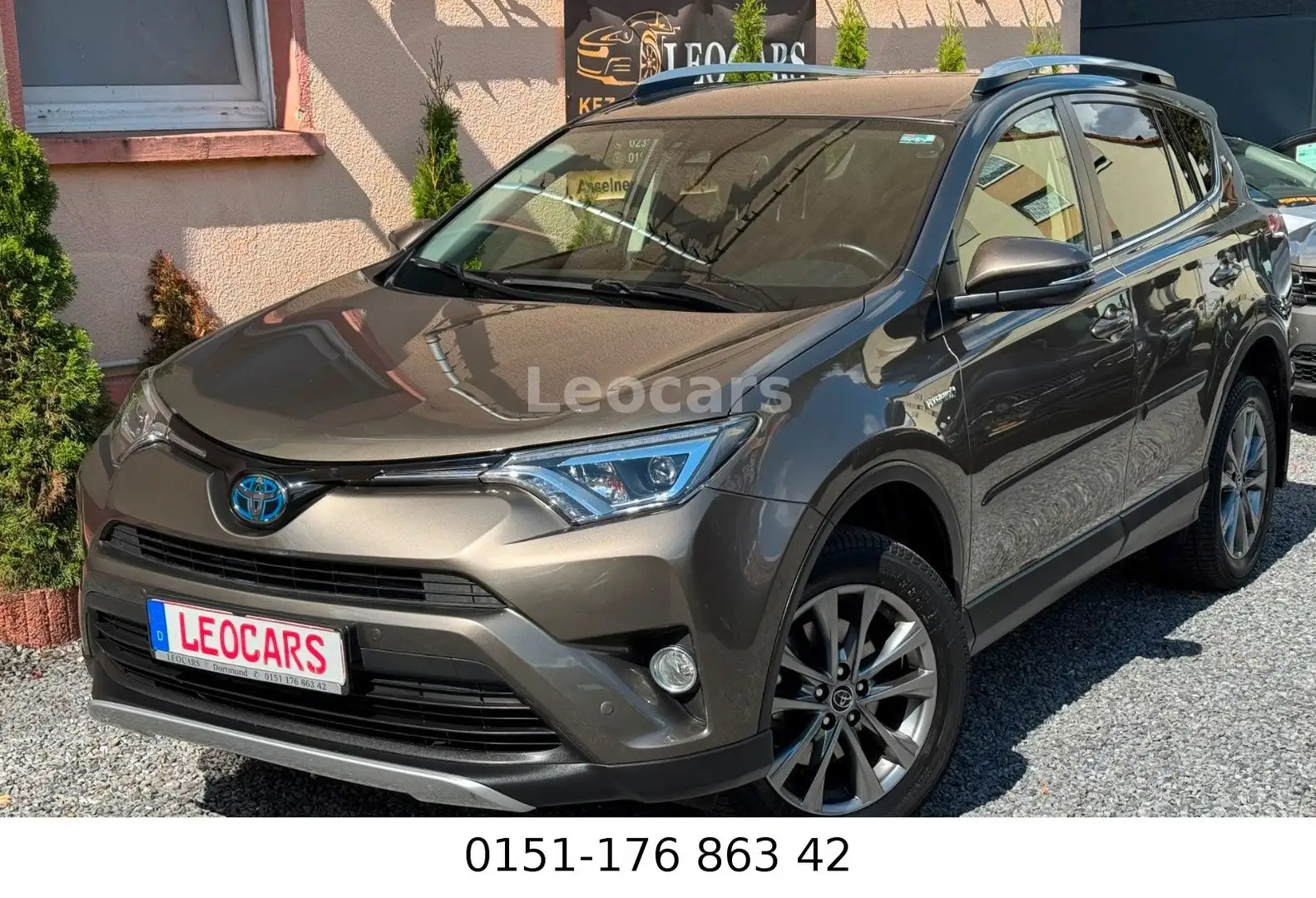Toyota RAV 4 4 2.5 Hybrid-S Scheckheft/Kamera/LED Brun - 2