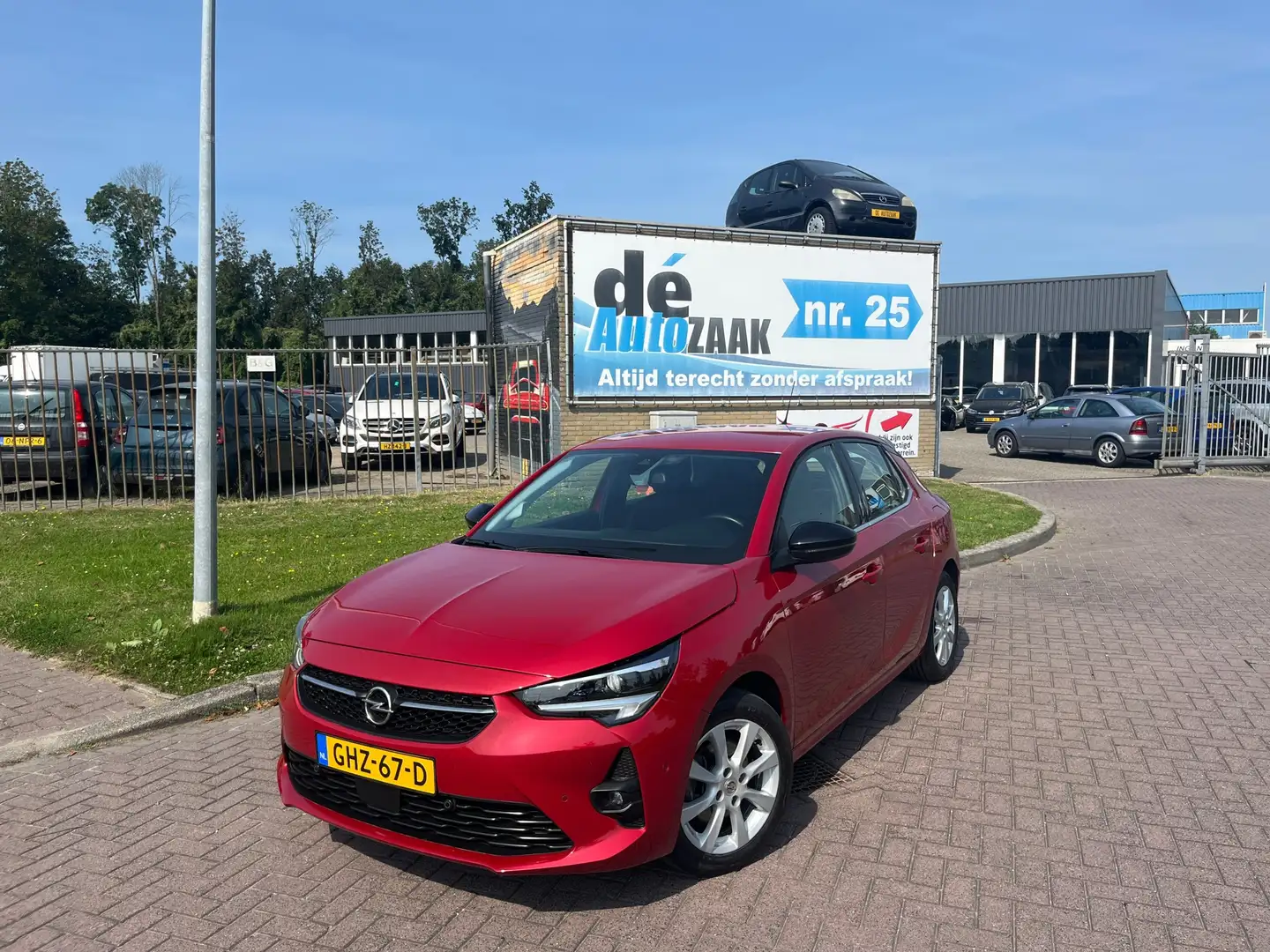 Opel Corsa 1.2 Edition virtual cockpit Rood - 1