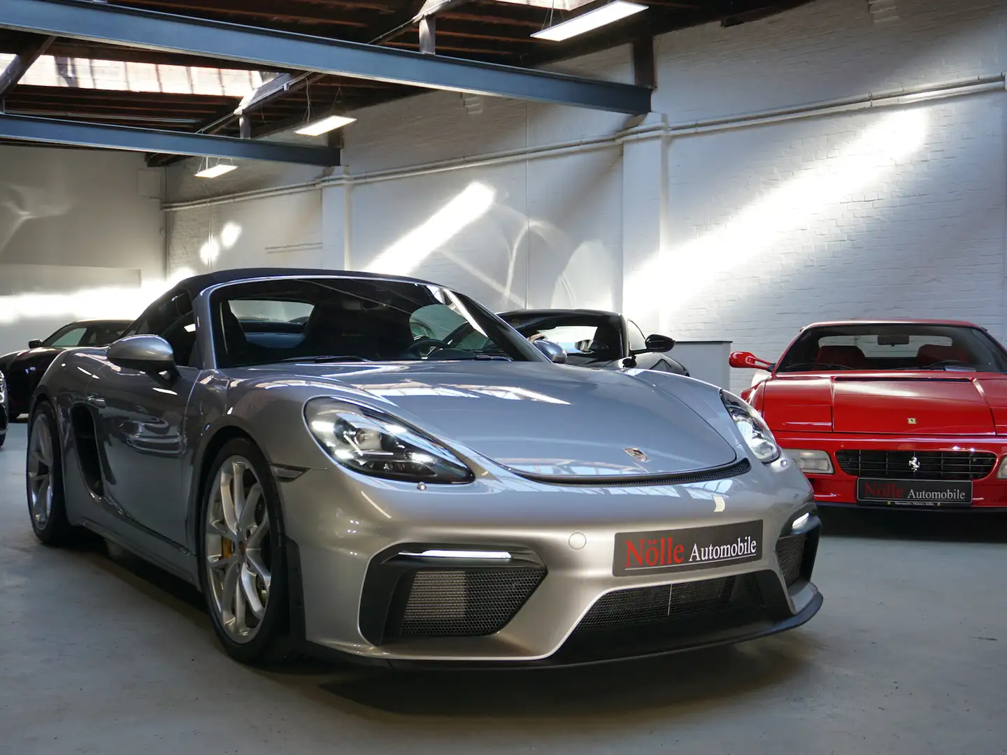 Porsche Boxster Spyder PCCB 918 PDLS+ Approved Bose Silber - 2