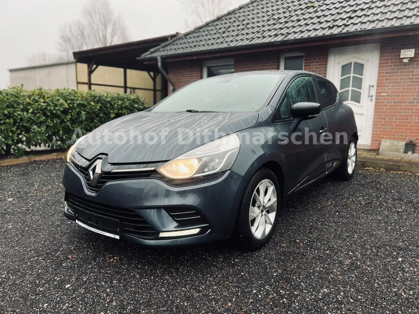 Renault Clio IV TÜV NEU/Navi/Tempo/Klima/PDC/1-Hand Gris - 1