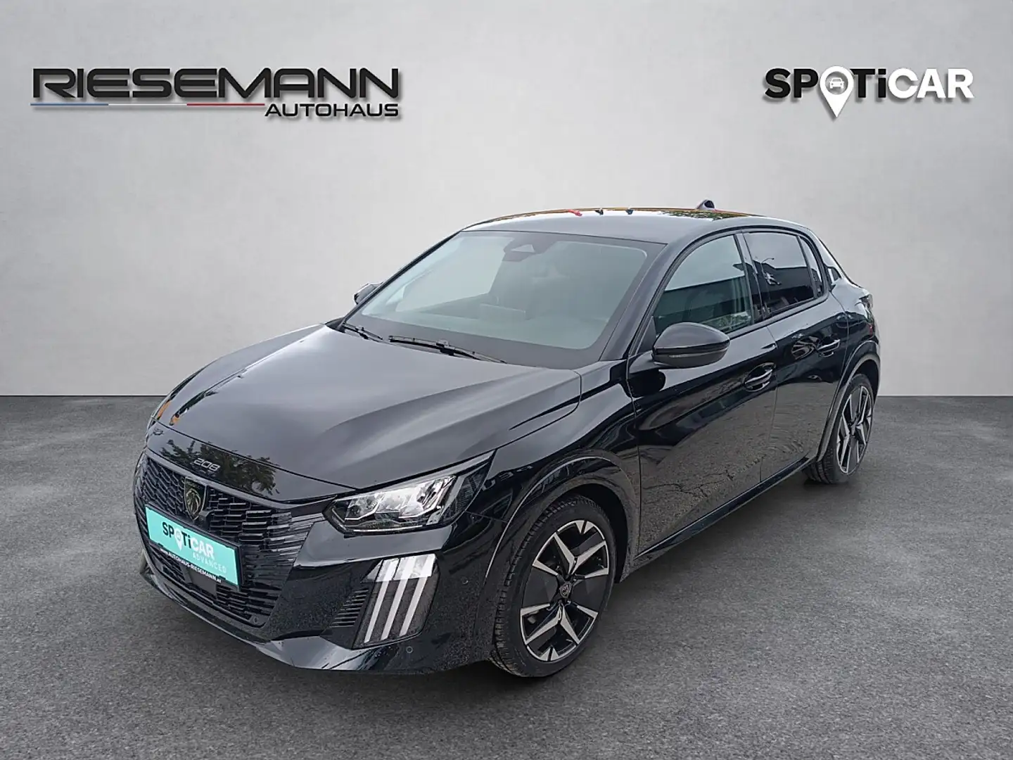 Peugeot 208 PureTech 100 S&S Allure Schwarz - 1