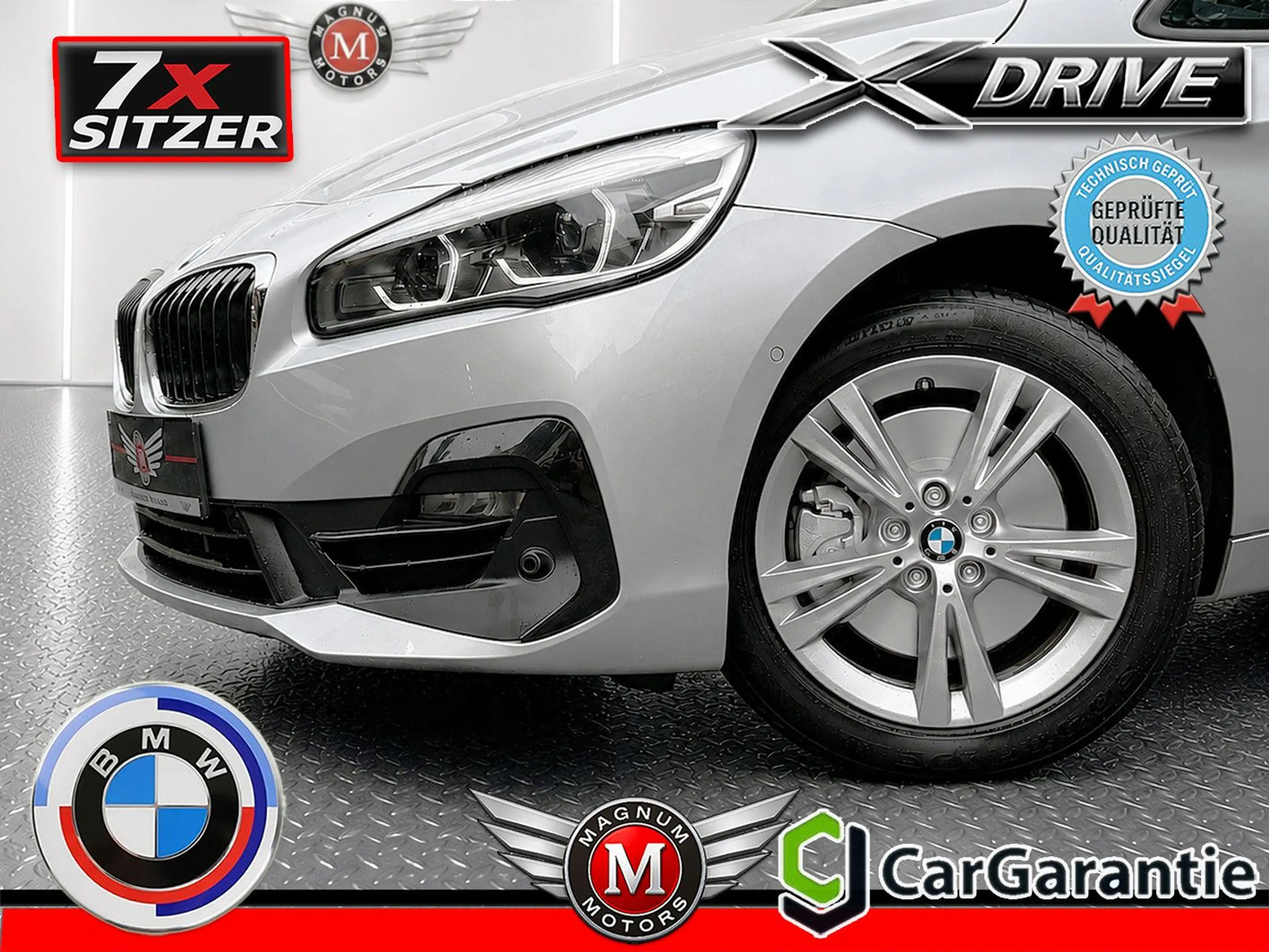 BMW 218 218d XD GT *7xSitzer*Head-Up*Aut.*Navi*R-Cam*