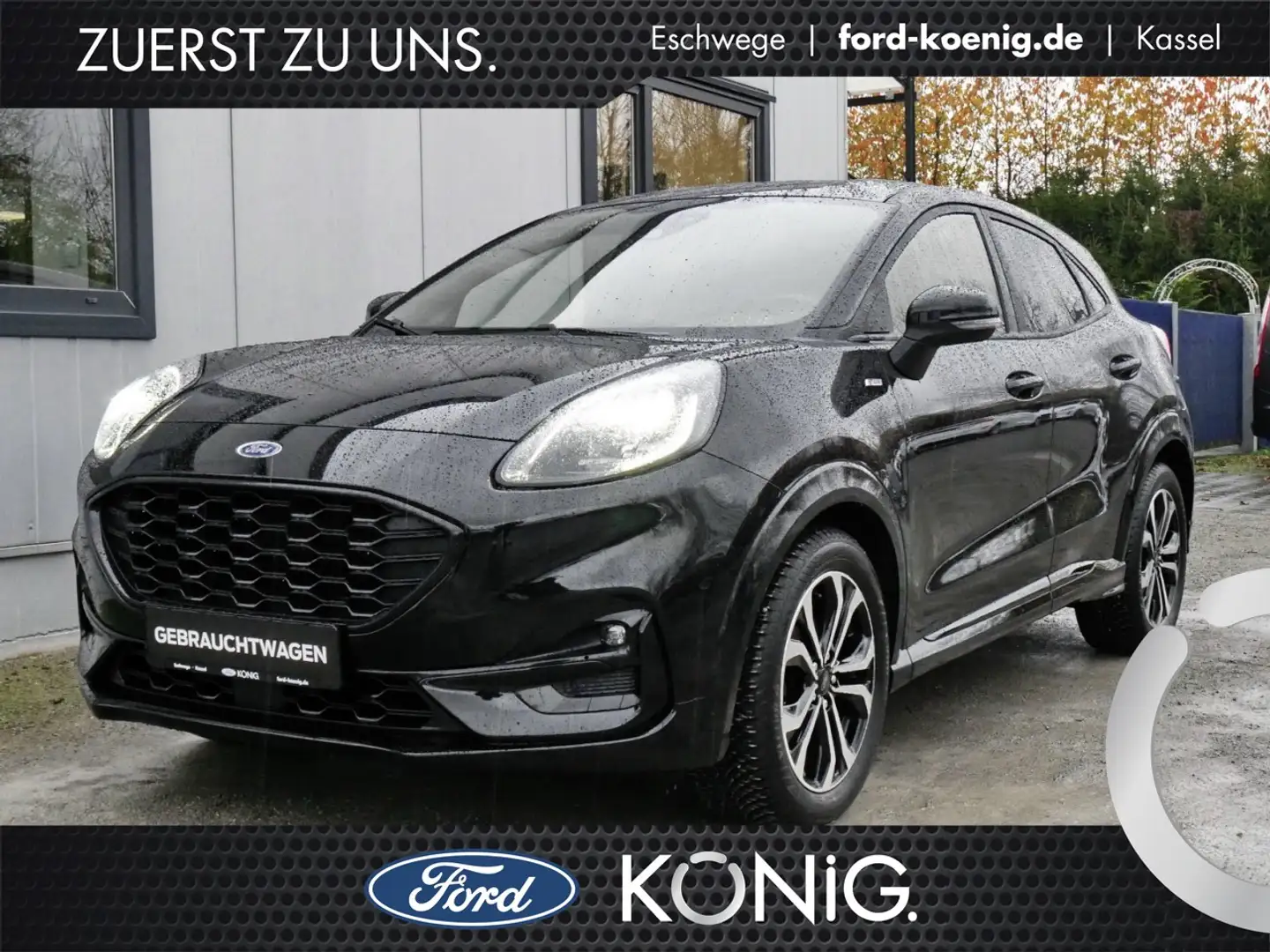 Ford Puma ST-Line Digit.Cockpit+NAV+Abnmb.AHK Klima Navi Schwarz - 1