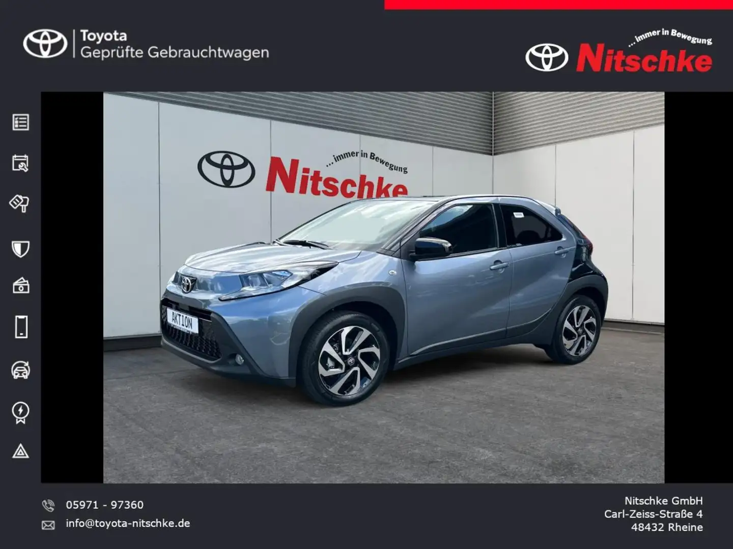 Toyota Aygo X Team D Gris - 1