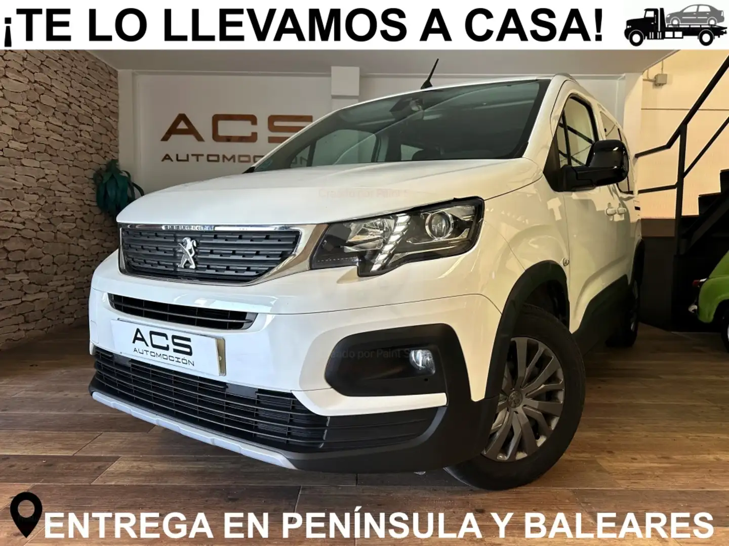 Peugeot Rifter 1.5BlueHDi S&S Long Style 130 Blanco - 1