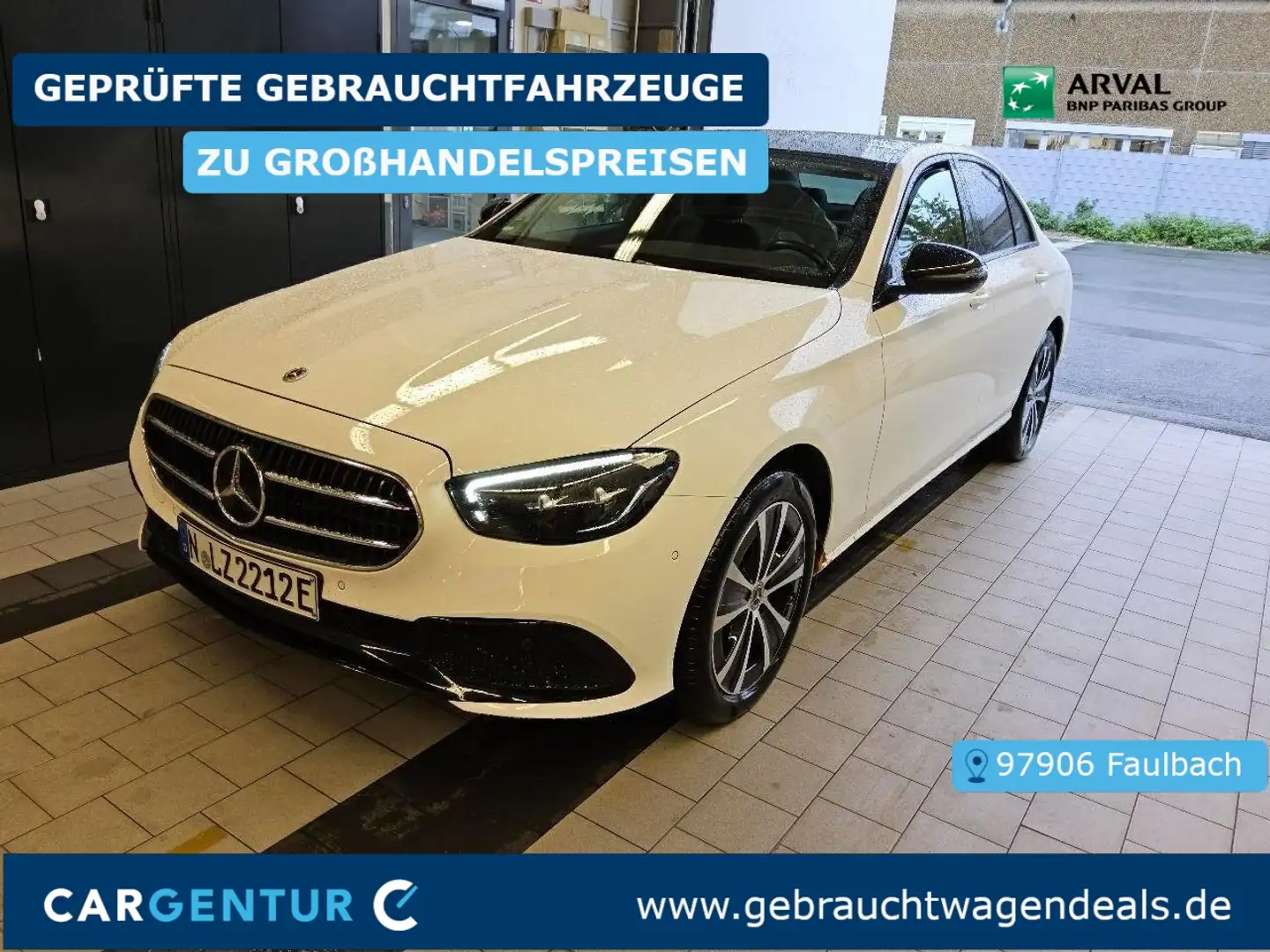 Mercedes-Benz E 300 de Avantgarde 4Matic Wide AHK Pano S-Dach Blanc - 1