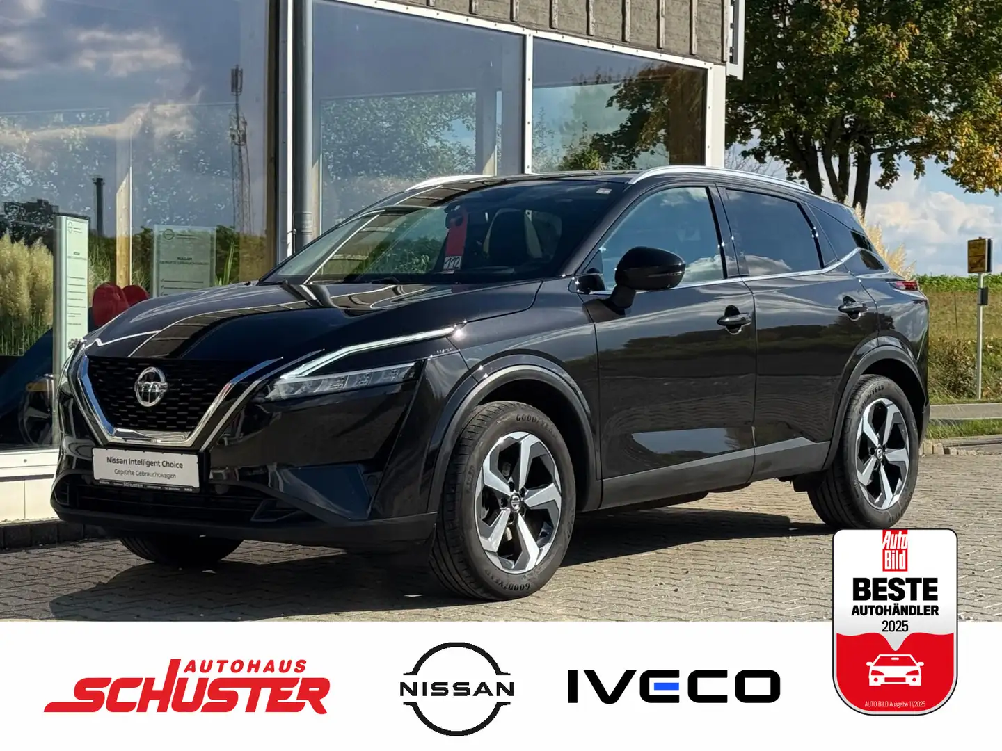 Nissan Qashqai 1.3 DIG-T Prem.Lim. Edition HUD PGD AHK Schwarz - 1