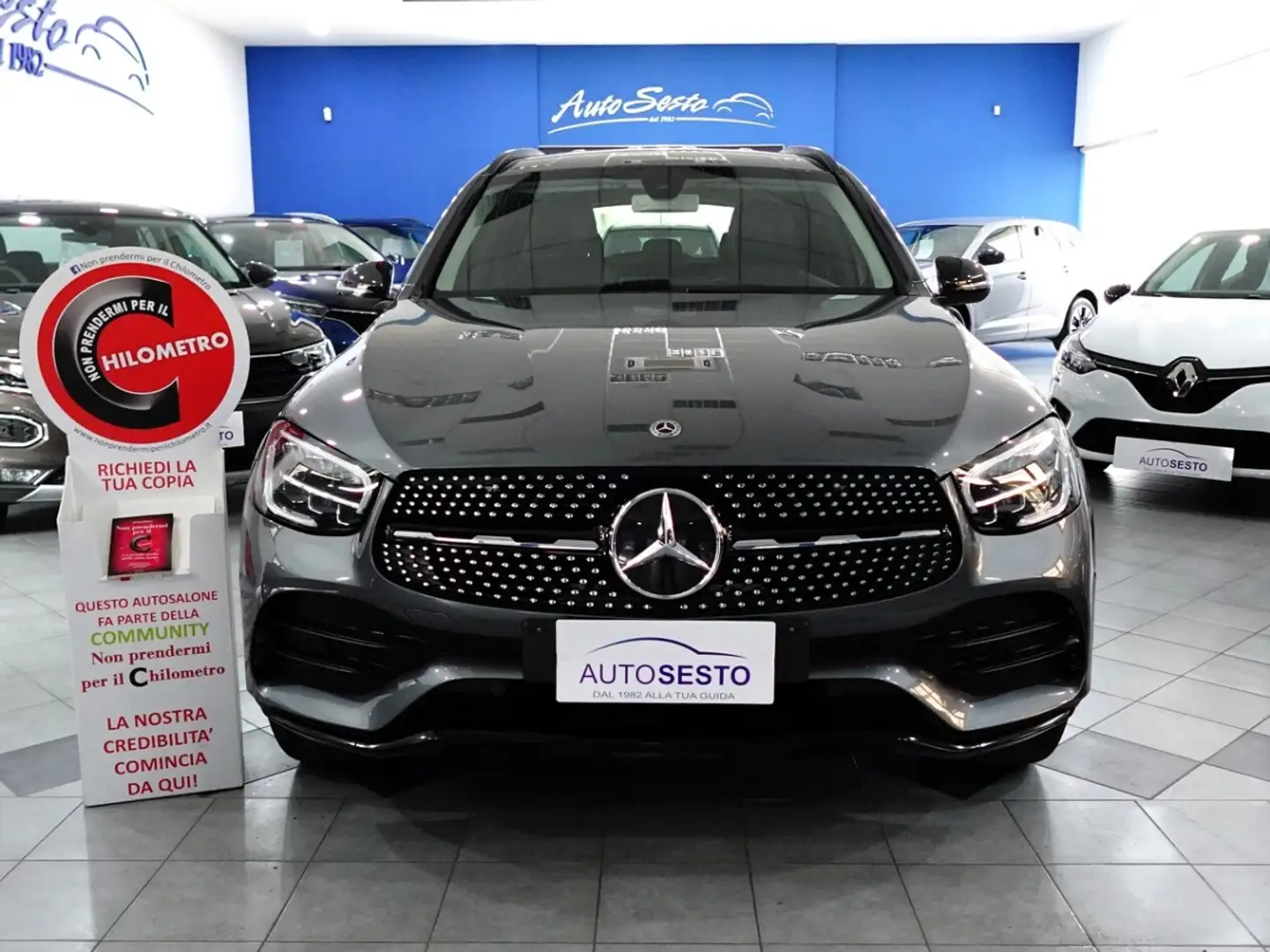 Mercedes-Benz GLC 200 2.0 d 163 CV 4MATIC PREMIUM Gris - 1