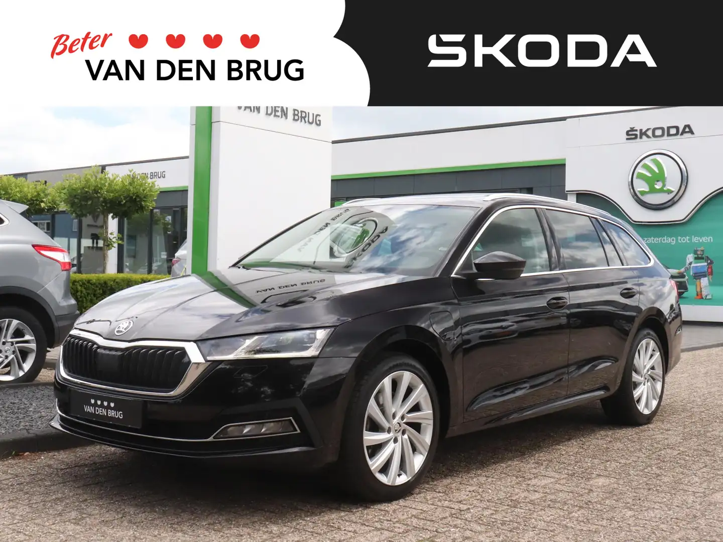 Skoda Octavia Combi 1.4 TSI iV 204pk PHEV Business Edition Plus Zwart - 1