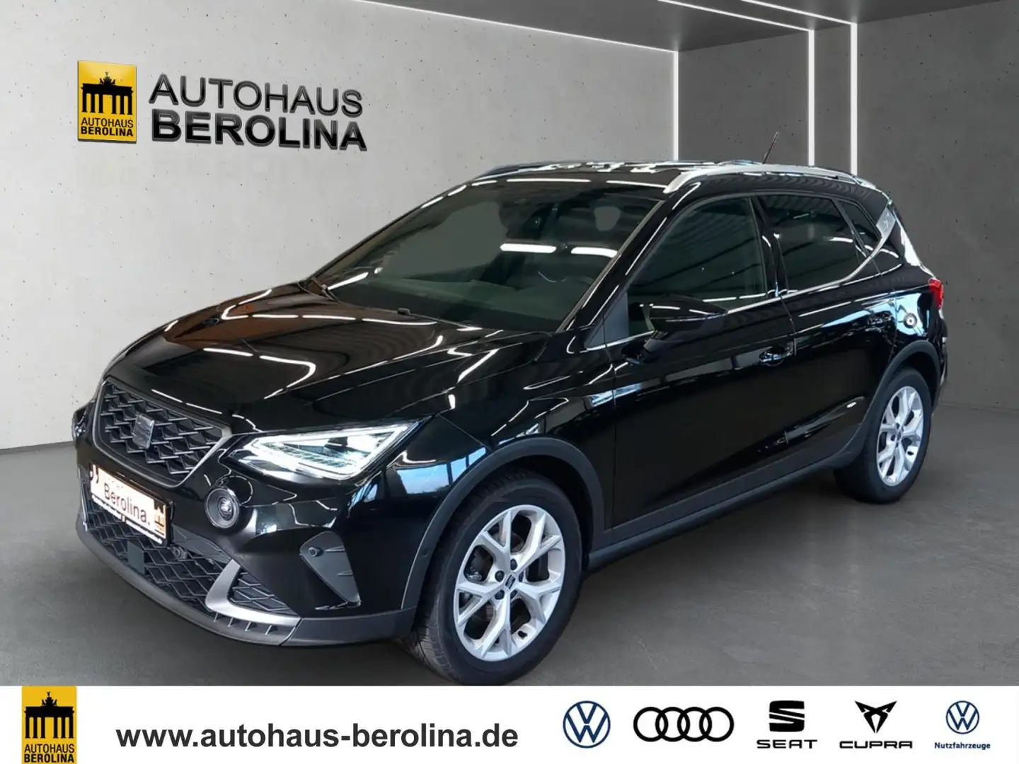 SEAT Arona 1.0 TSI FR-Line DSG *NAVI*R-KAM*ACC* Schwarz - 2