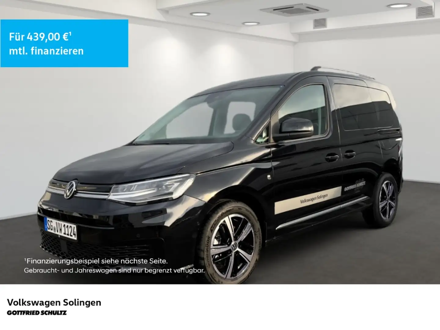 Volkswagen Caddy 1.5l TSI STYLE LED NAVI KAMERA SHZ PDC Schwarz - 1