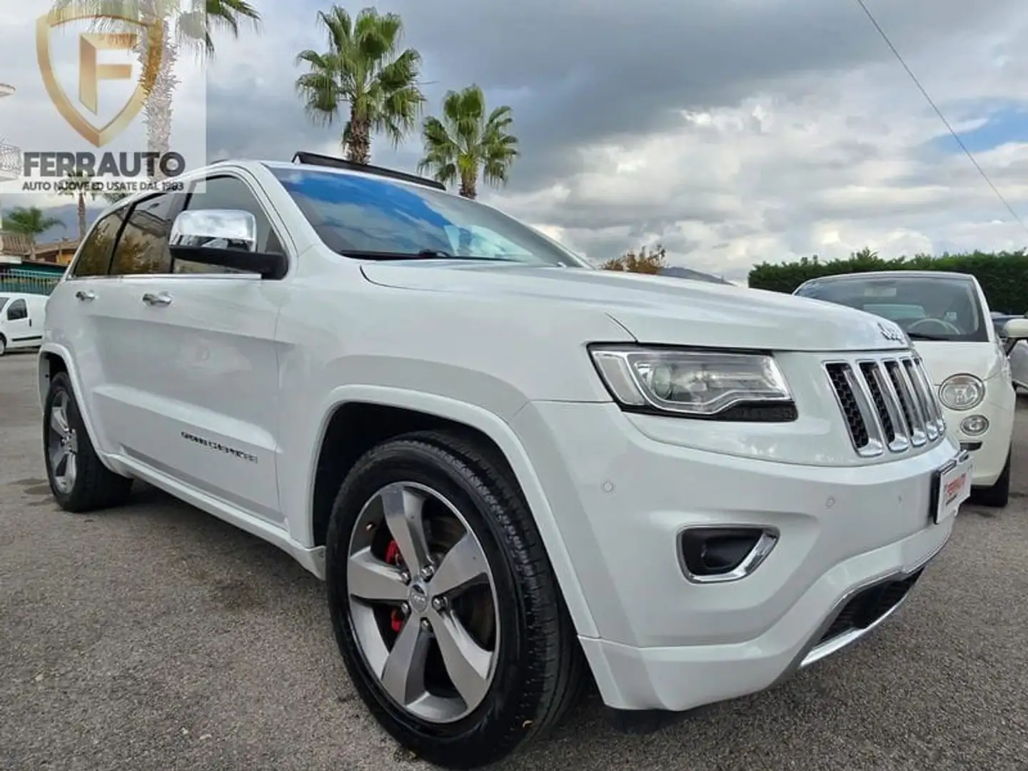 Jeep Grand Cherokee 3.0CRD V6 250CV II OVERLAND TETTO FULL ITALIANA Bianco - 2