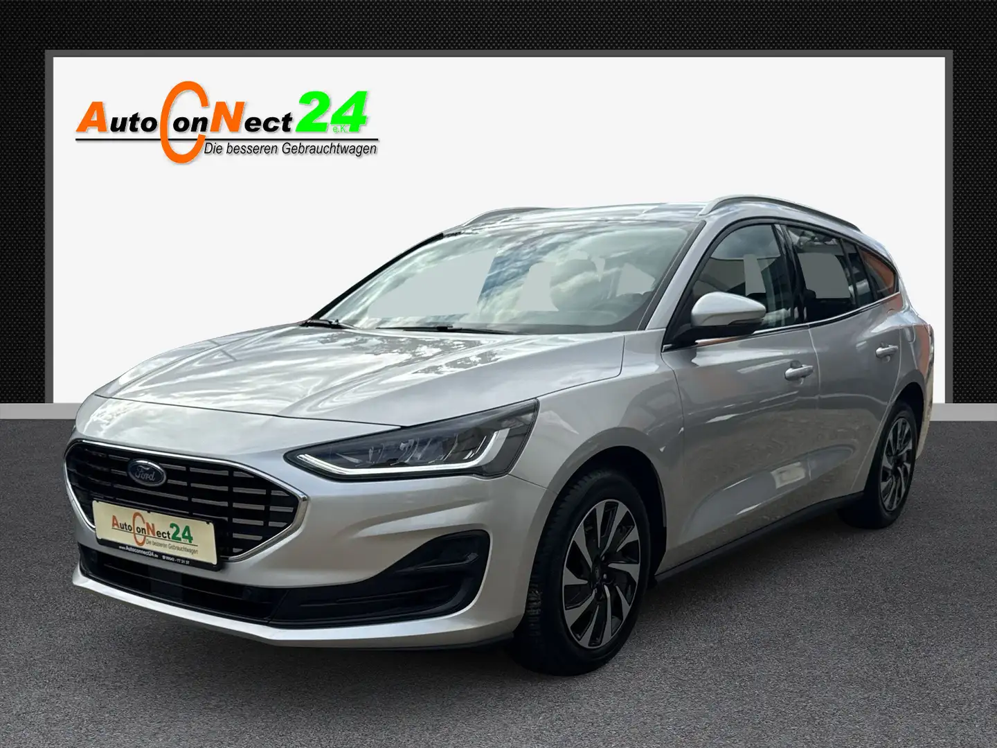 Ford Focus Titanium *Navi/SHZG/LED/TPMT/PDC/1.HD* Argent - 1