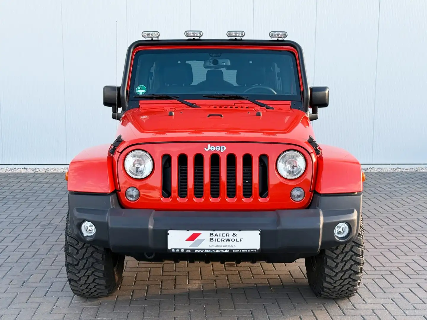 Jeep Wrangler 2.8 CRD Unlimited Sahara LED AHK AUTOM. Orange - 2