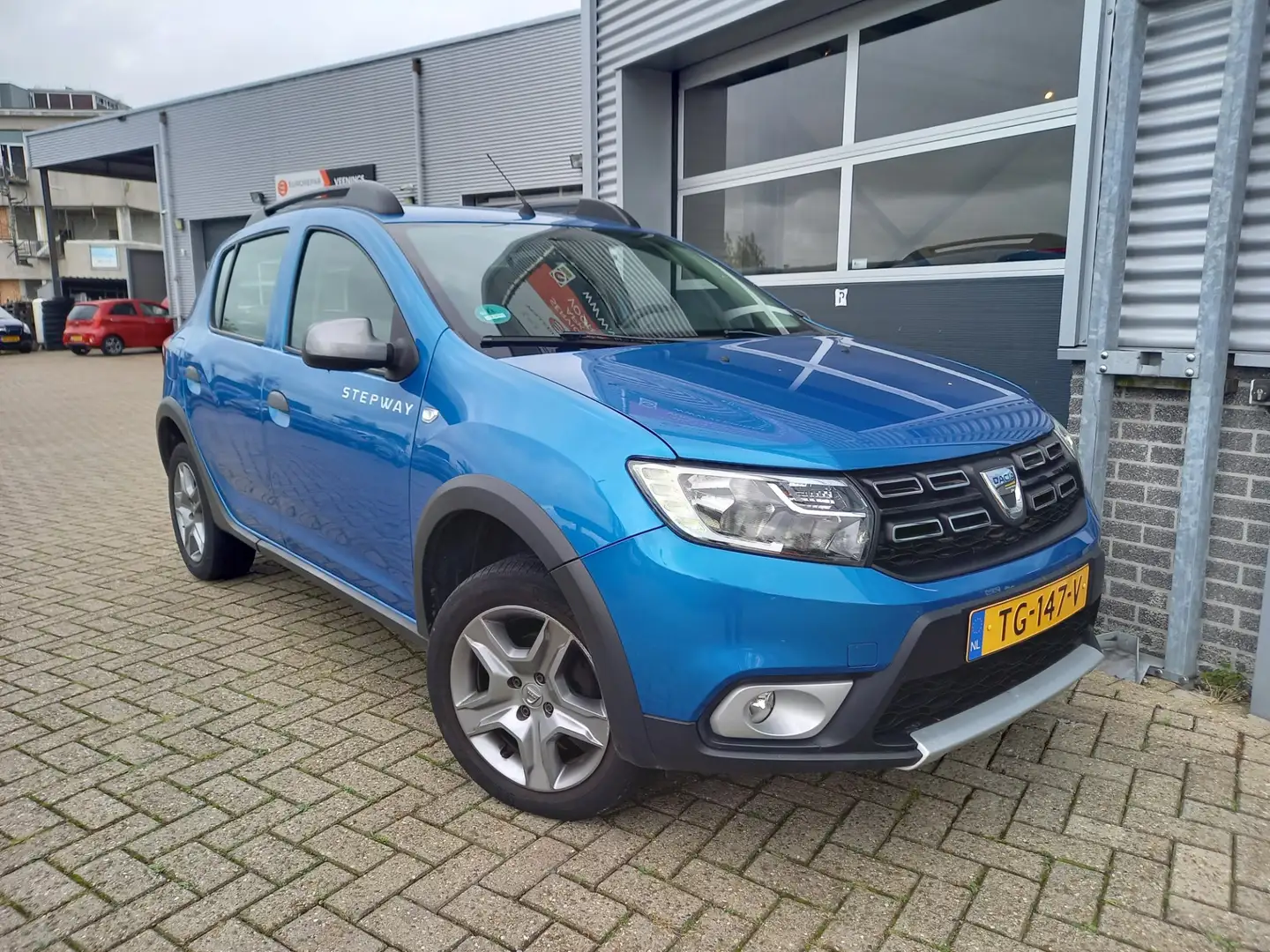 Dacia Sandero 0.9 TCe SL Stepway - 1E EIGENAAR - NL AUTO -TREKHA Blauw - 2