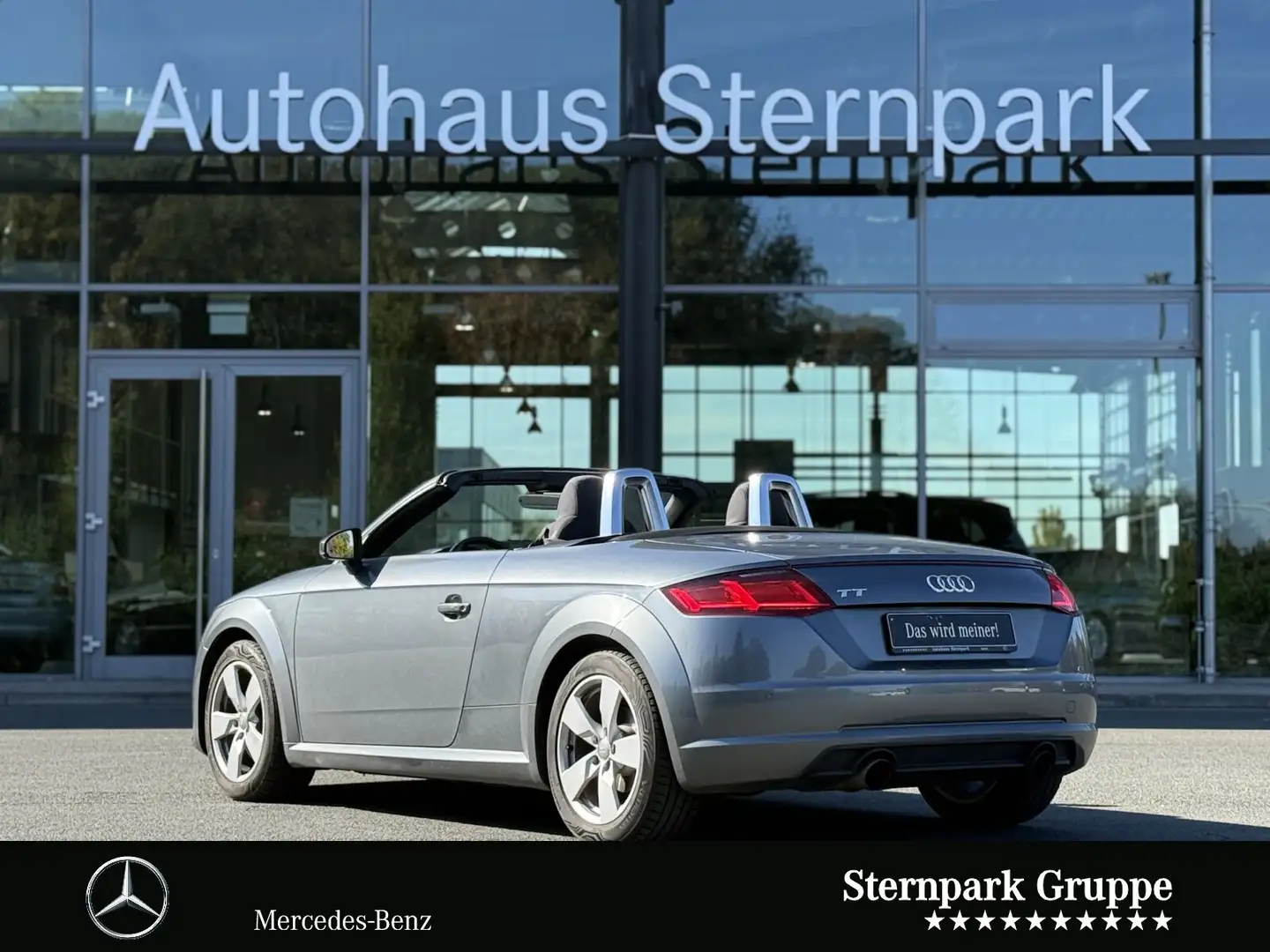 Audi TT TT 1.8 TFSI Cabrio Navi/SHZ/Tempomat/EPH uvm. Gris - 2
