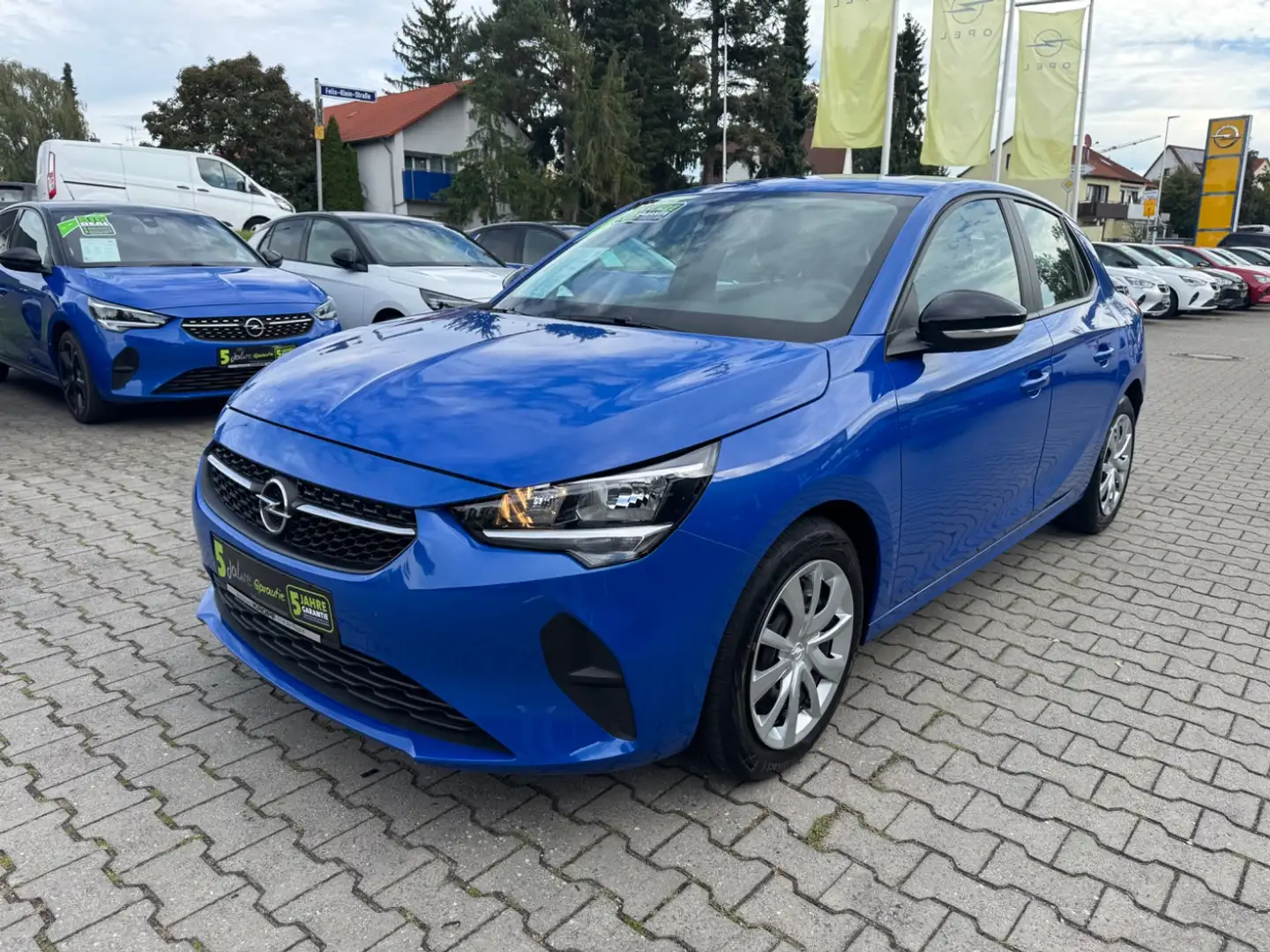 Opel Corsa F 1.2 Turbo Navi+SHZ+Winterp.+2xKlima+Kam. Blau - 2