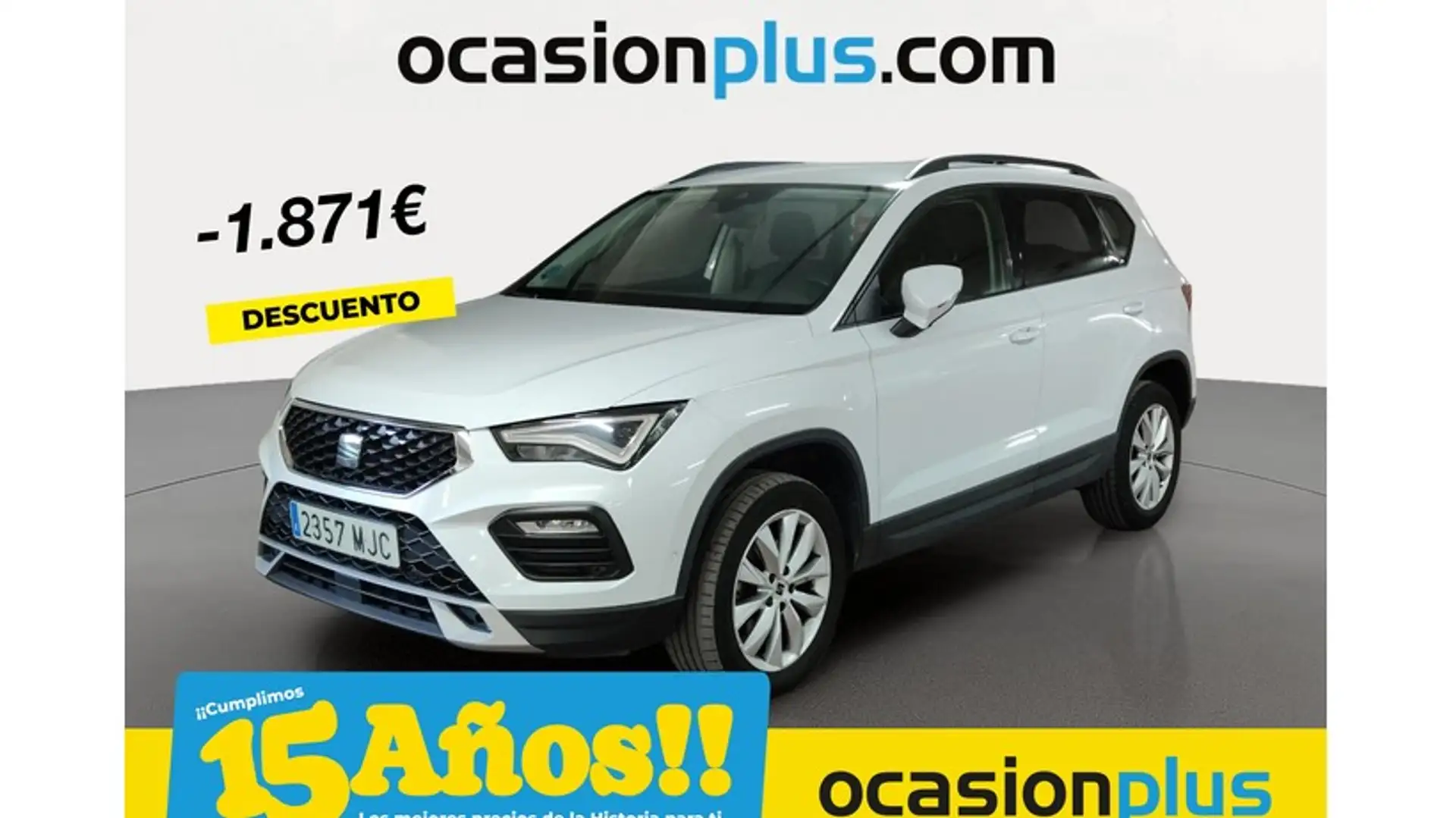 SEAT Ateca 1.5 EcoTSI S&S Style XM Blanc - 1