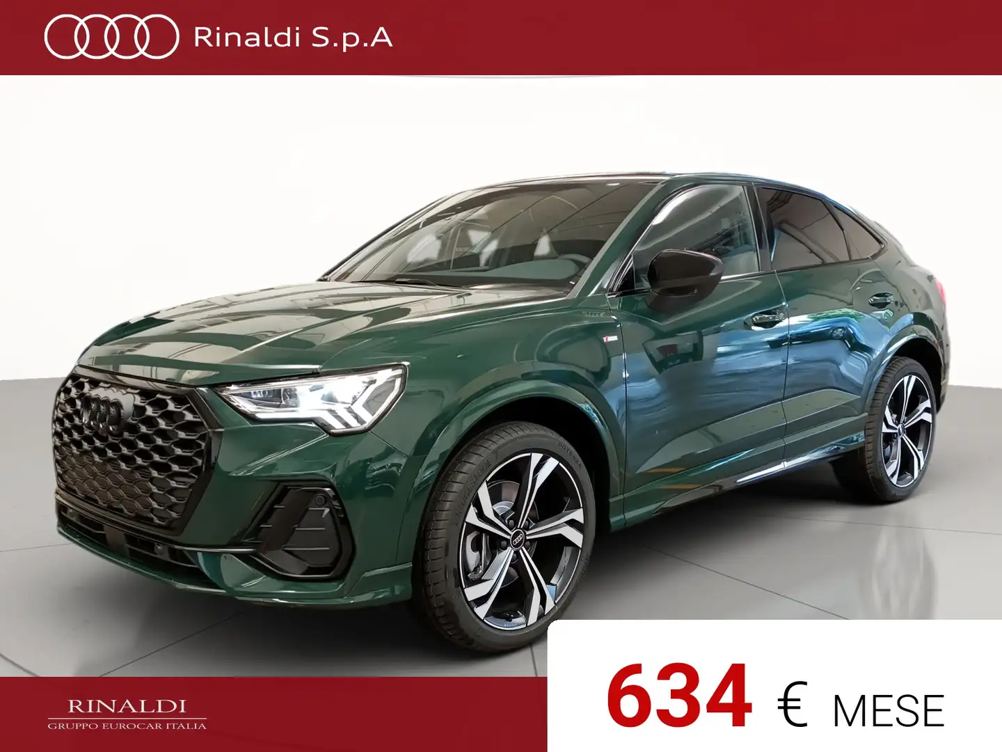 Audi Q3 sportback 40 2.0 tdi identity black quattro 193cv Nero - 1