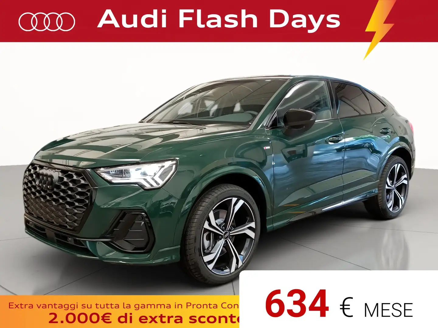 Audi Q3 sportback 40 2.0 tdi identity black quattro 193cv Noir - 1