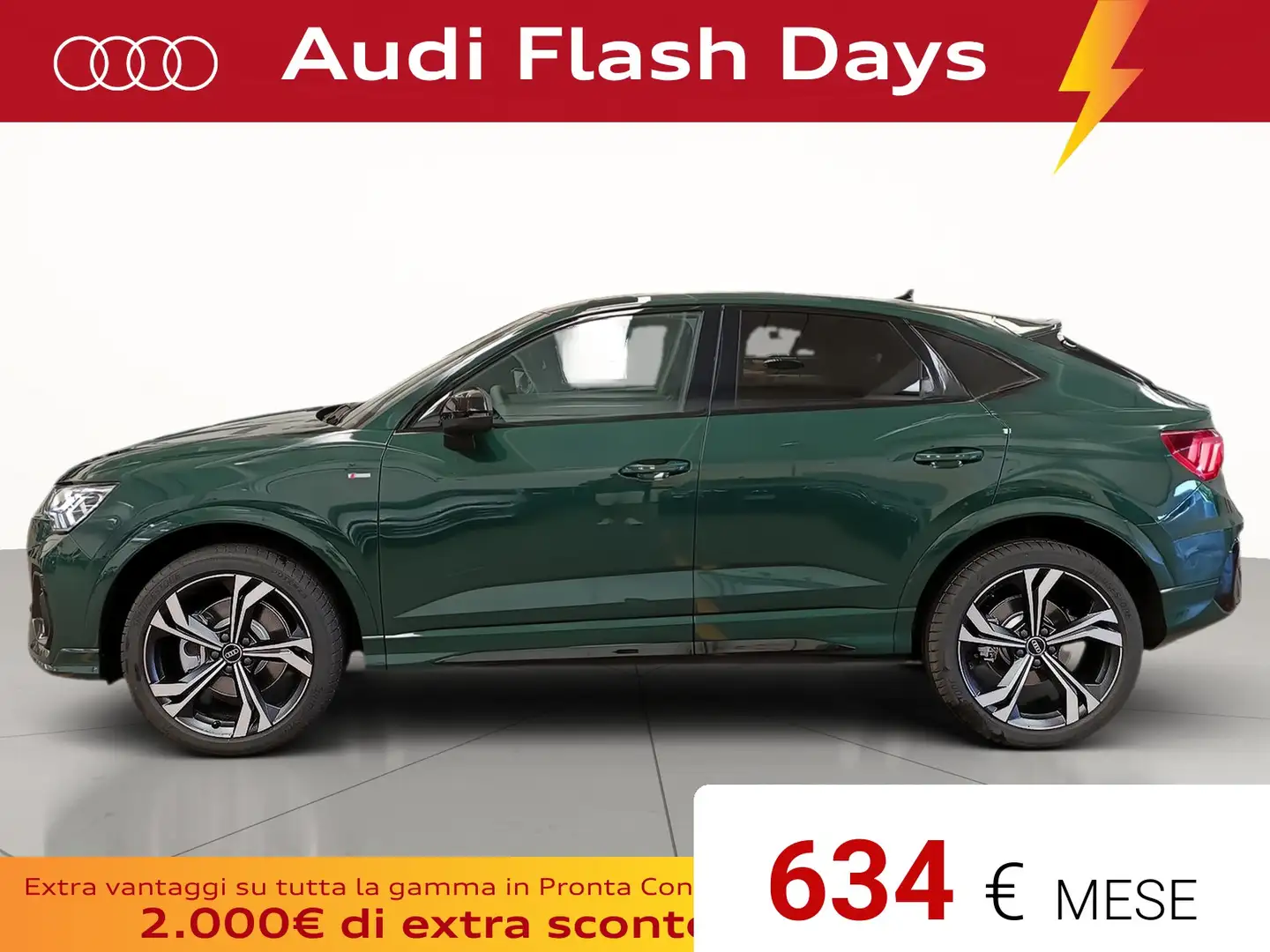 Audi Q3 sportback 40 2.0 tdi identity black quattro 193cv Noir - 2
