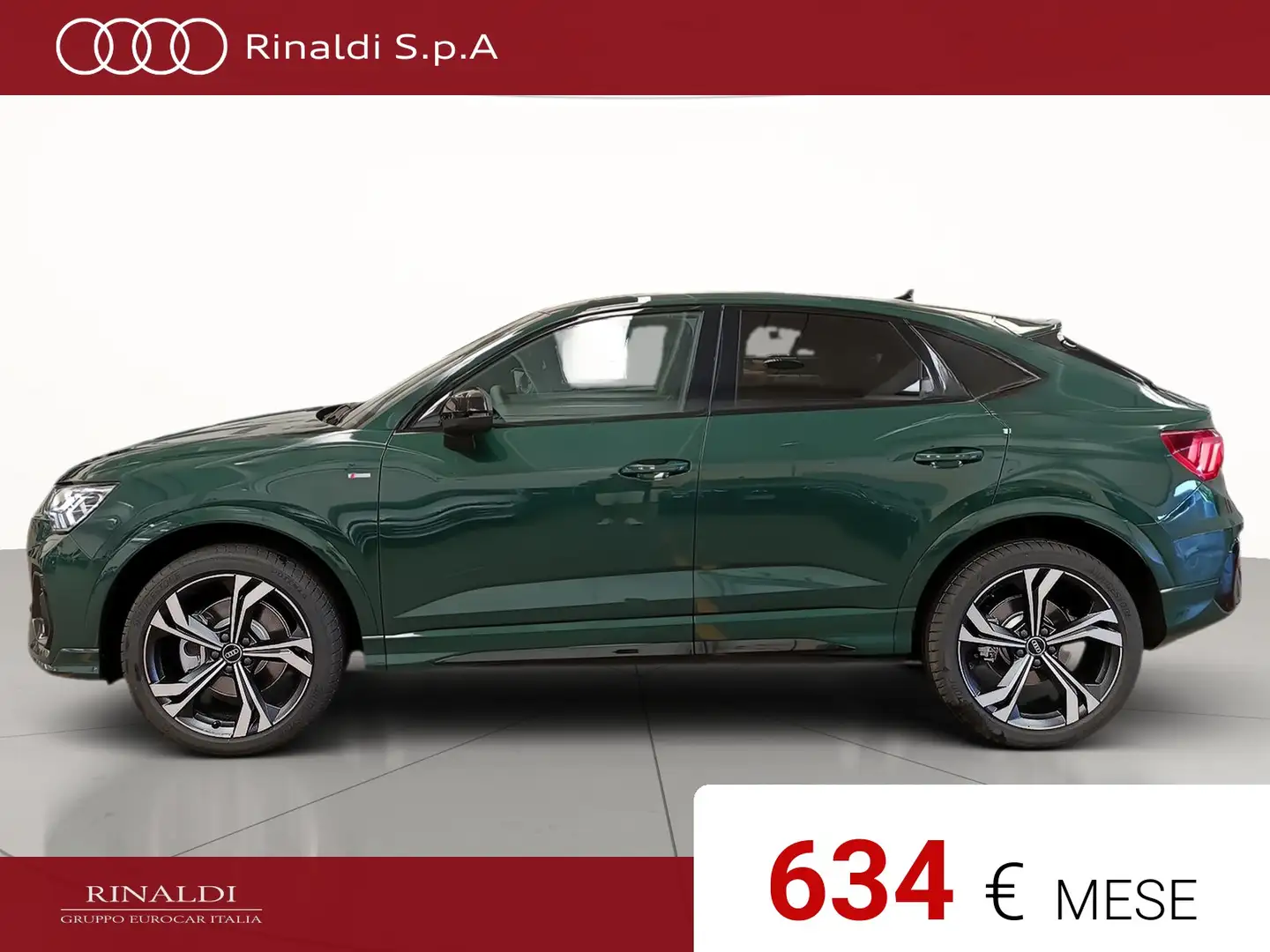 Audi Q3 sportback 40 2.0 tdi identity black quattro 193cv Nero - 2