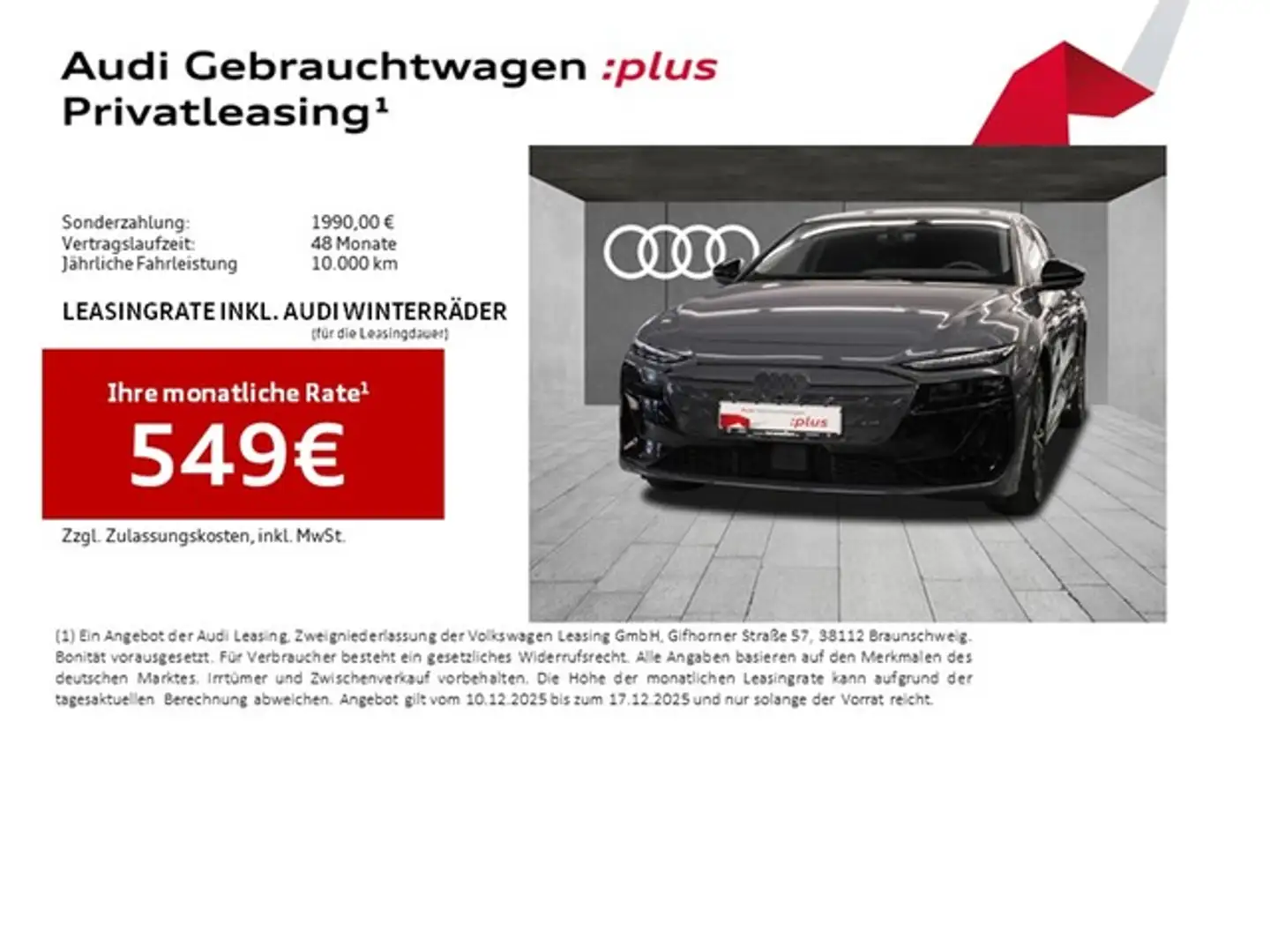 Audi A6 e-tron Avant S line B&O AHK HuD ACC Matrix LM20 Leder ... Gris - 2
