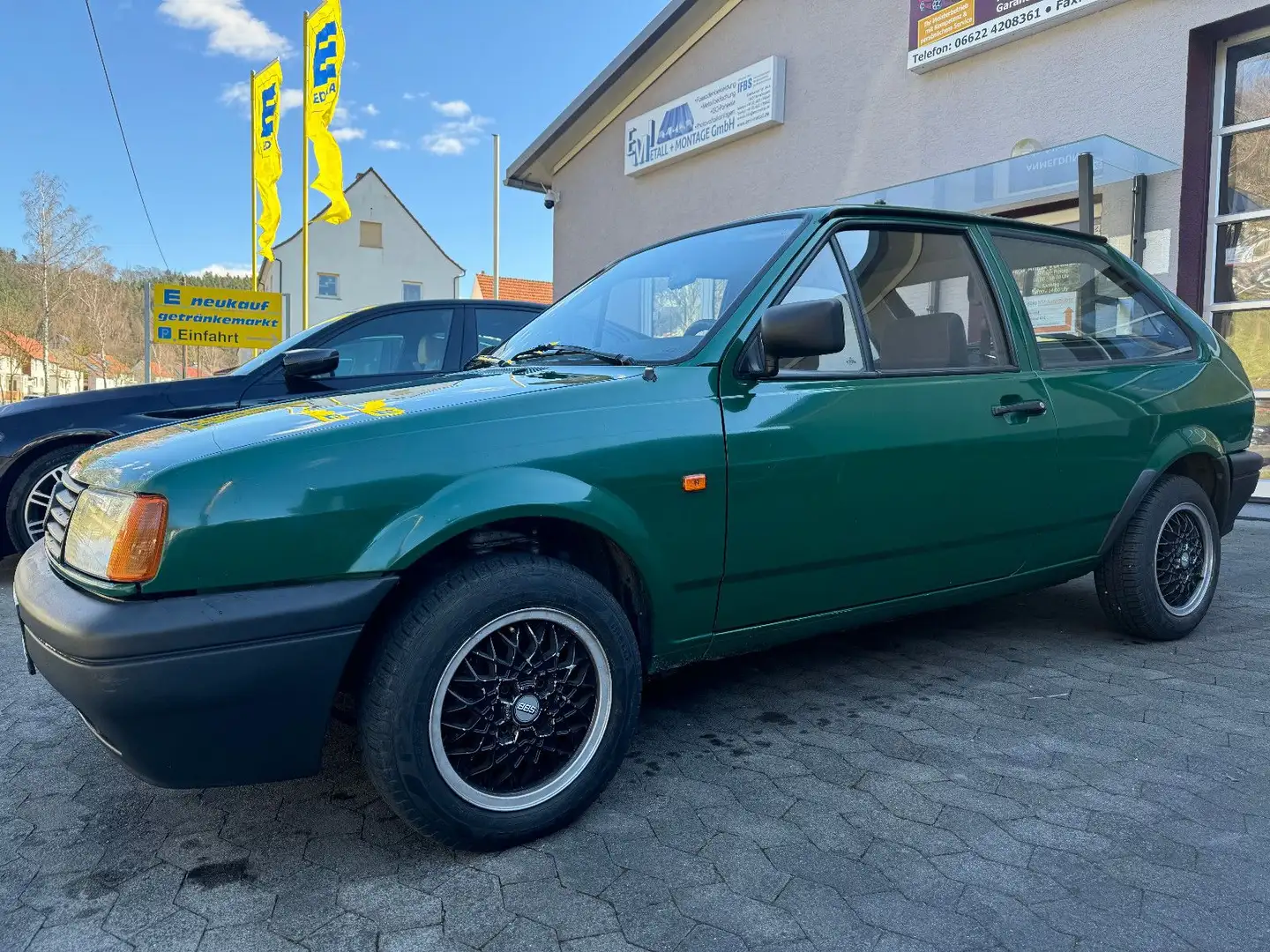 Volkswagen Polo 86C Coupe Grün - 1