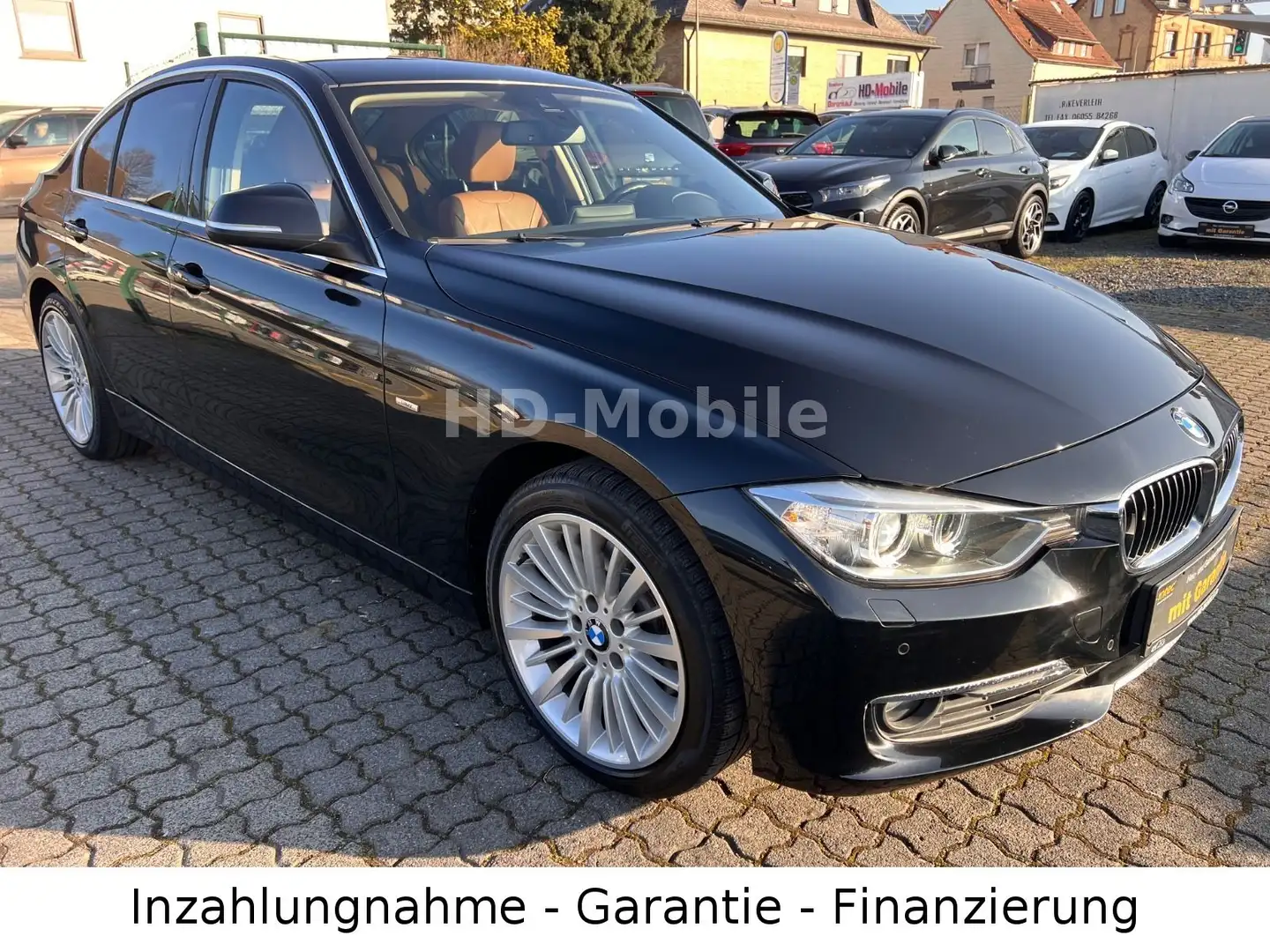 BMW 328 I Luxury Line, Automatik, Navi, Kamera, HUD Noir - 2