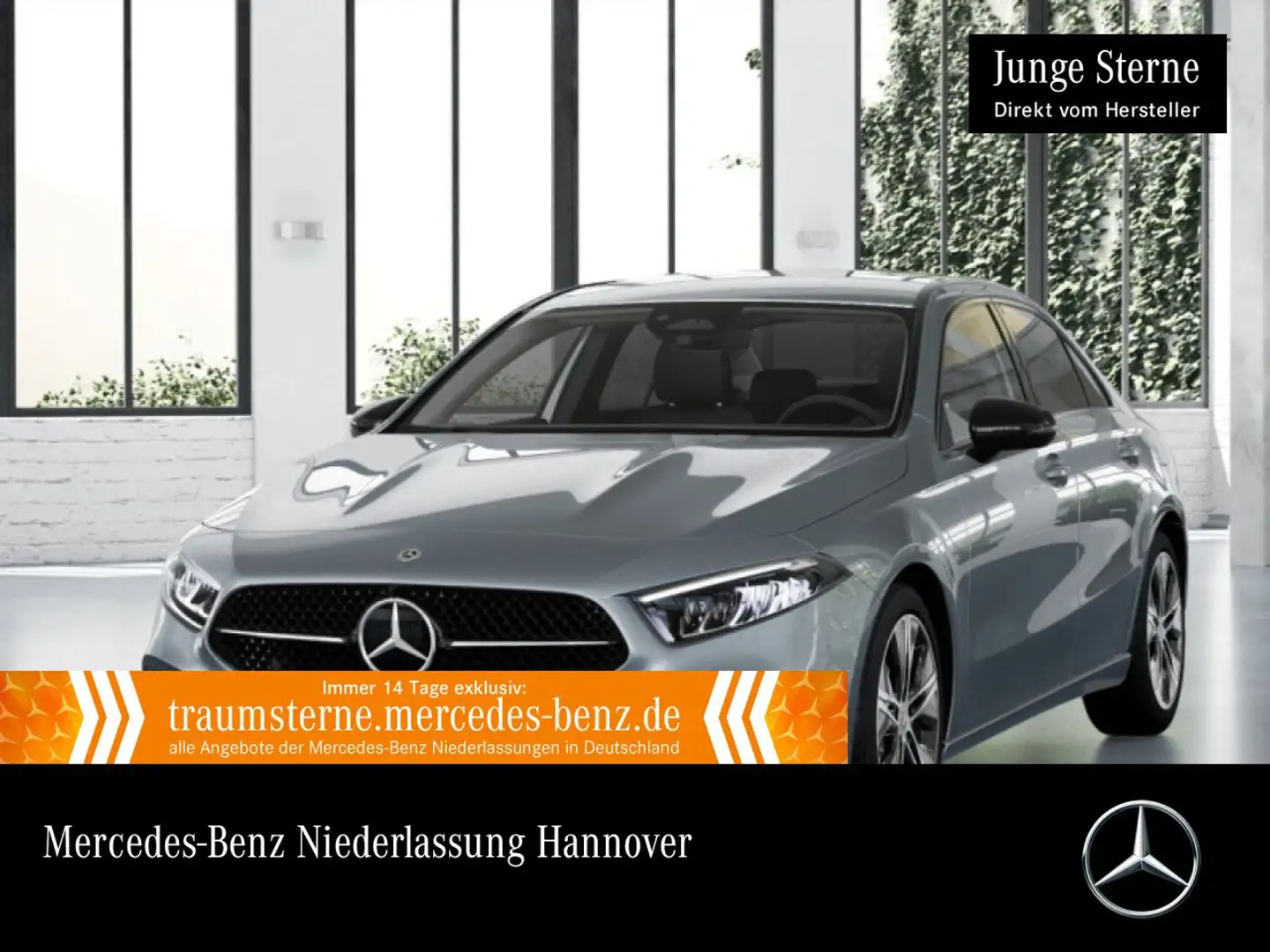Mercedes-Benz A 200 Lim PROGRESSIVE+NIGHT+LED+KAMERA+7G Silber - 1