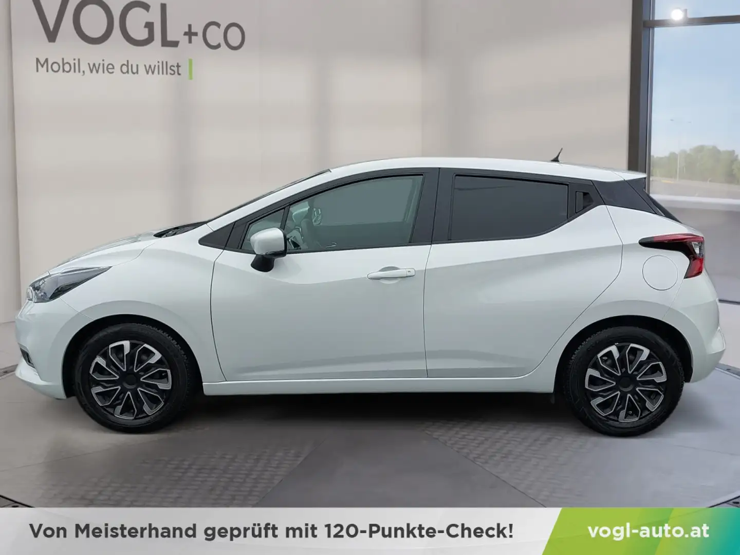 Nissan Micra 1,0 IG-T Acenta Weiß - 2