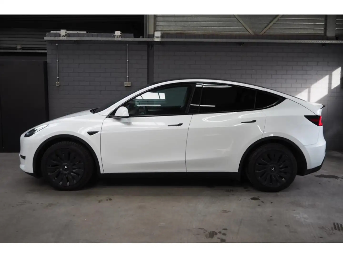 Tesla Model Y RWD 58 kWh-Trekhaak- Blanc - 2