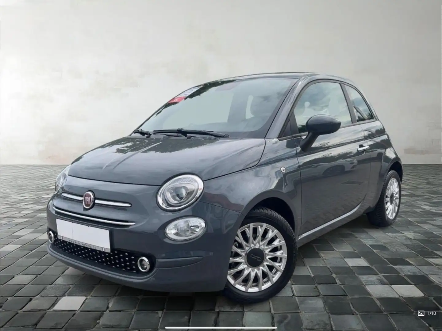 Fiat 500 *NAVI+Apple+Andro*Allwetter*Parksensor Gris - 1