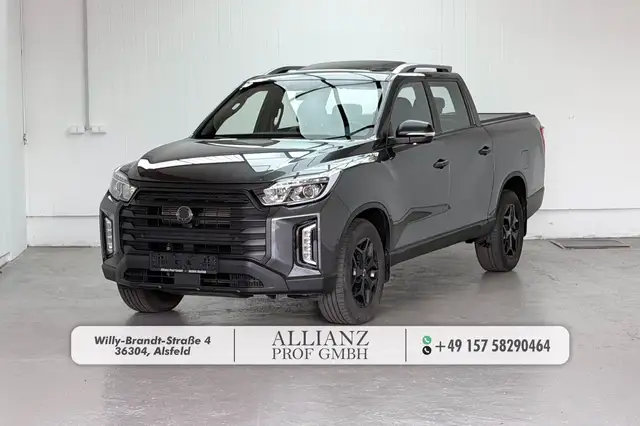 SsangYong Musso Grand Sapphire 4WD Cam LED CarPlay UNFALL