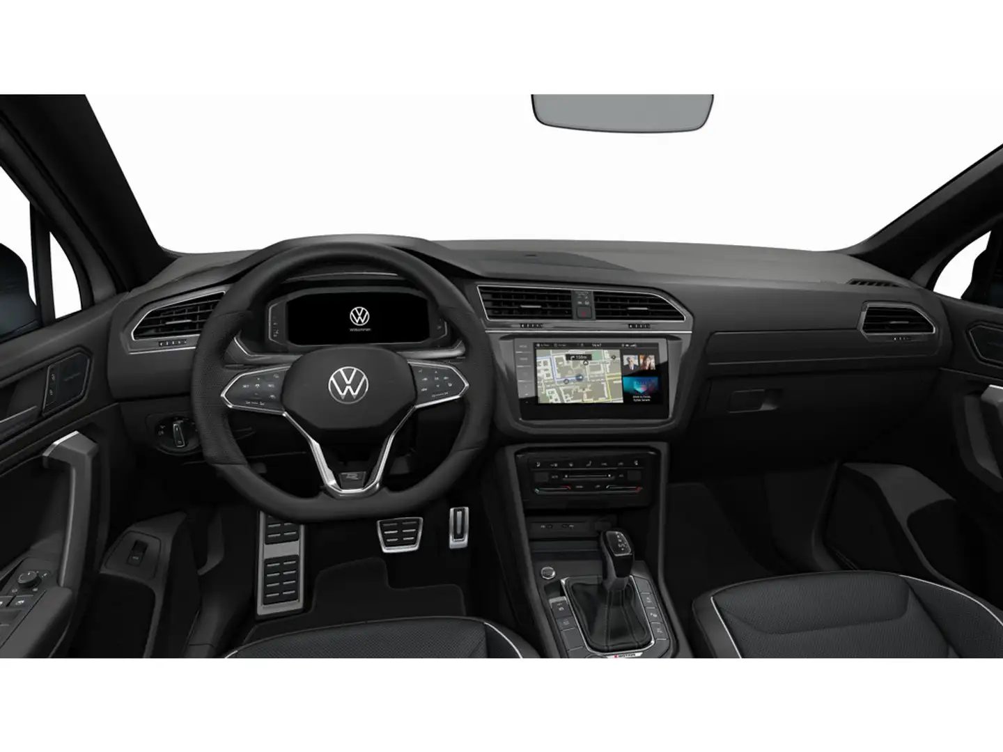 Volkswagen Tiguan Allspace 2.0 TDI 4M R-Line "Black Style" Blanc - 2