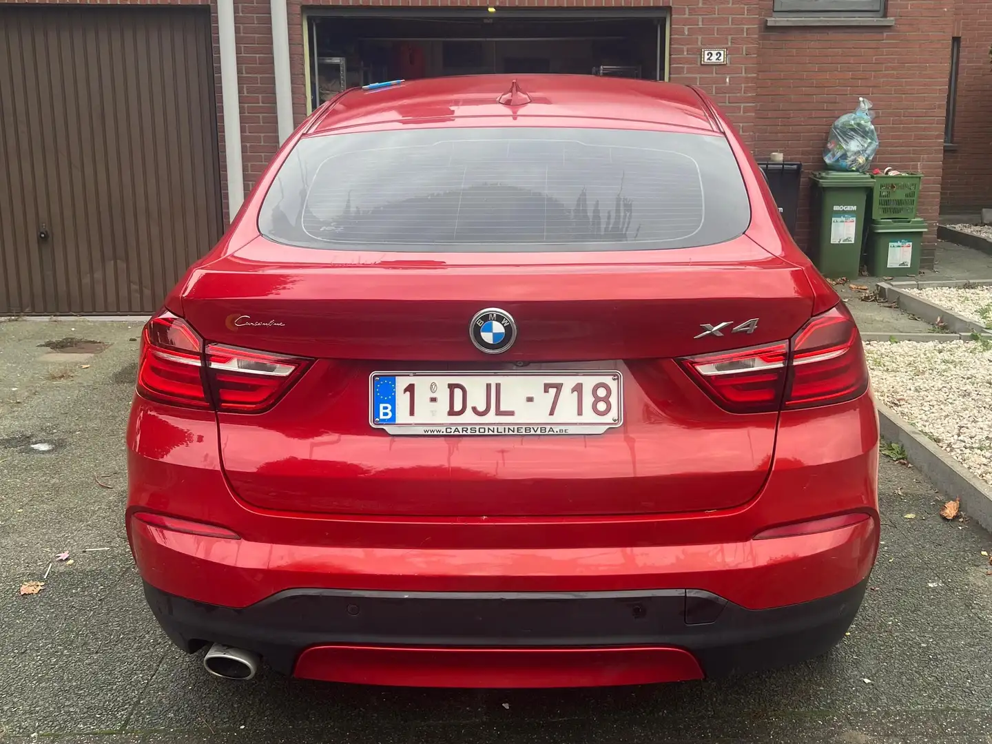 BMW X4 X4 xDrive20d Rood - 1