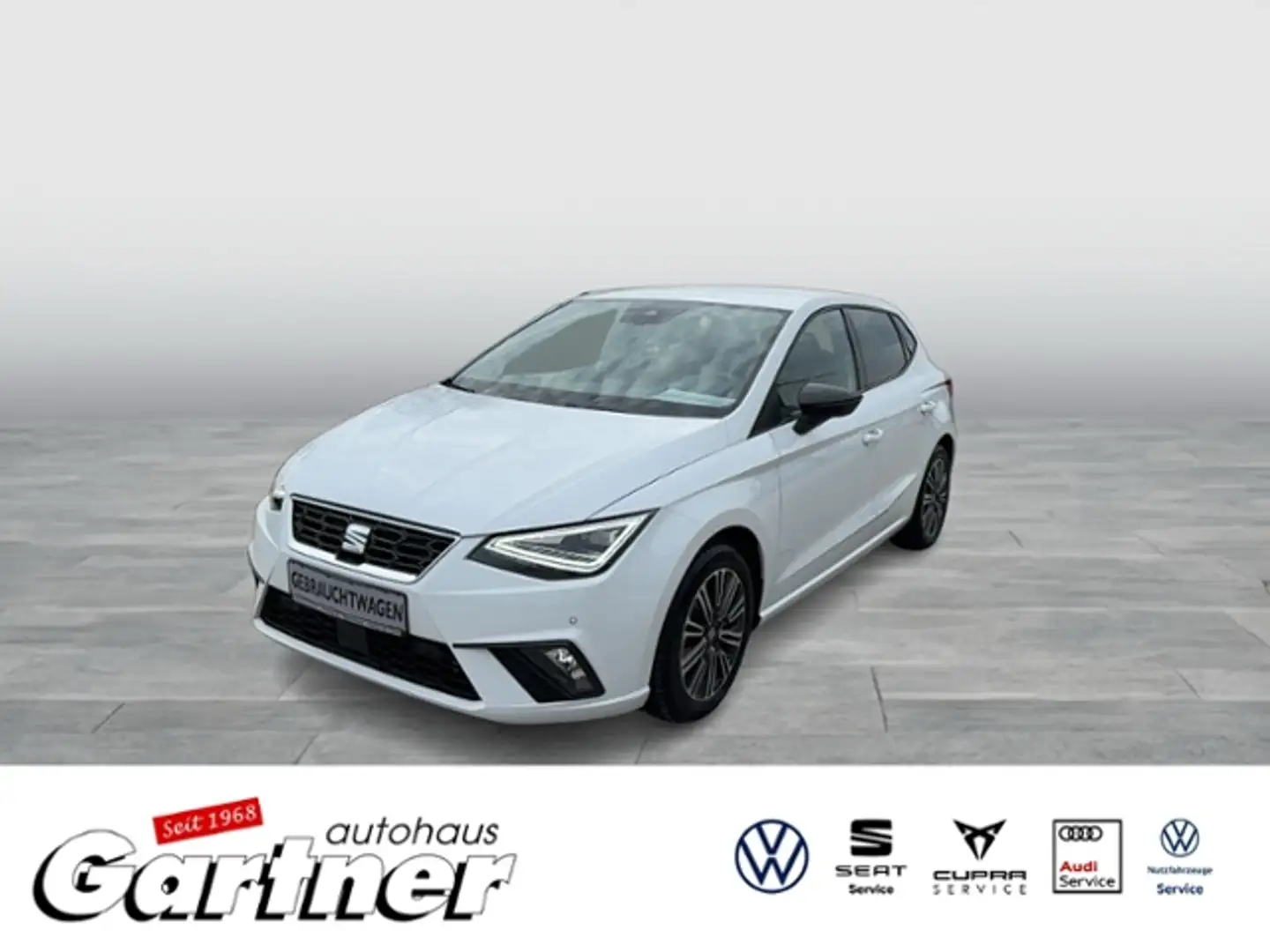 SEAT Ibiza FR LINE 1.0 TSI WINTERPAKET VISION PLUS PAKET KLI Wit - 1